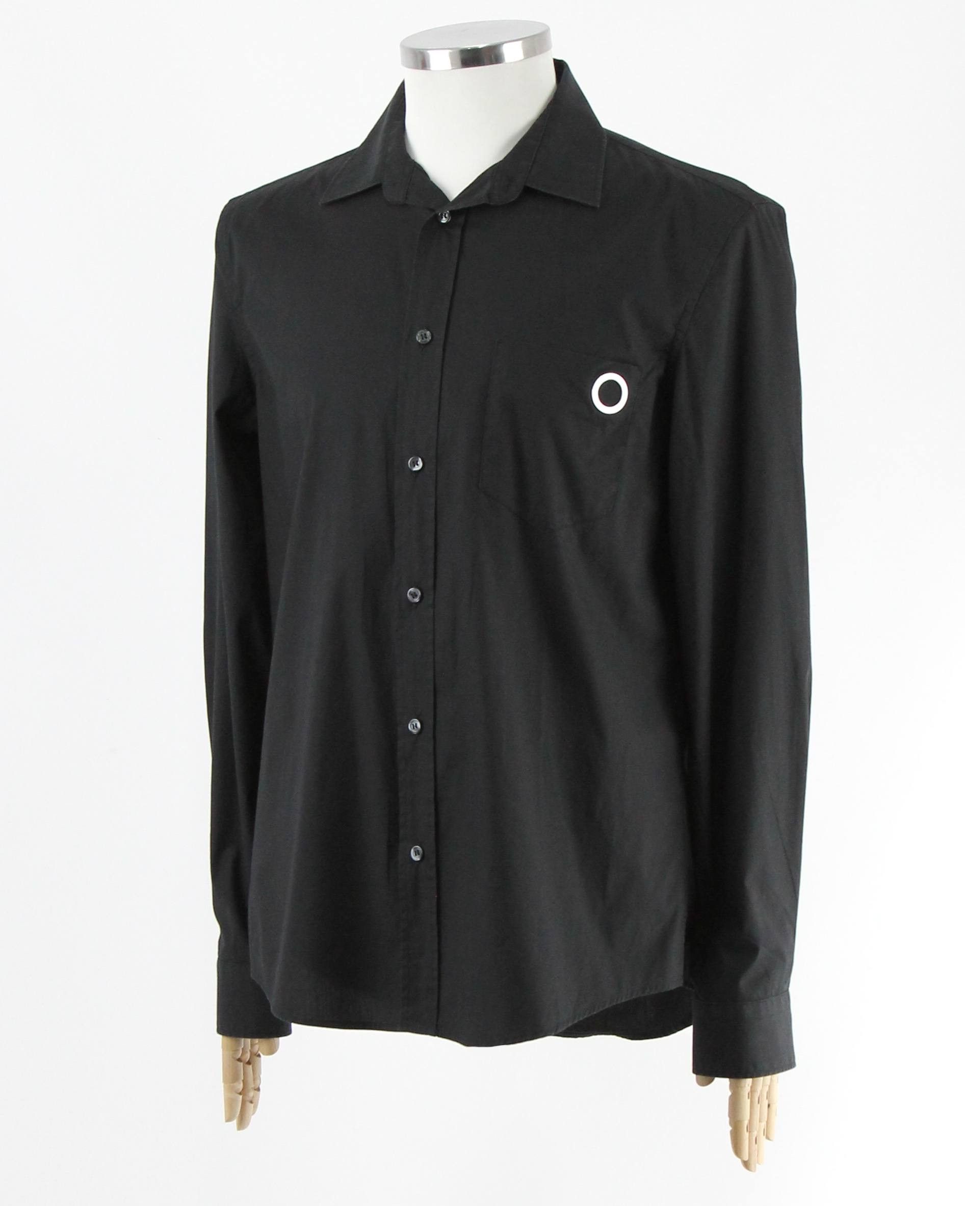 Dirk Bikkembergs BIKKEMBERGS Black shirt with logo Size US L / EU 52-54 / 3 - 2 Thumbnail