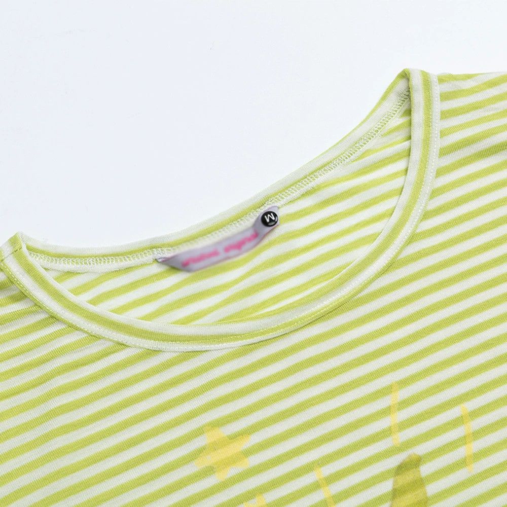 Japanese Brand Men's street loose casual fun striped long-sleeved T-shirt Size US M / EU 48-50 / 2 - 3 Thumbnail