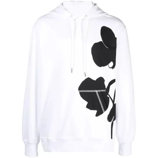 Alexander McQueen o1y1024 Hooded Sweatshirt In White Size US M / EU 48-50 / 2 - 1 Thumbnail