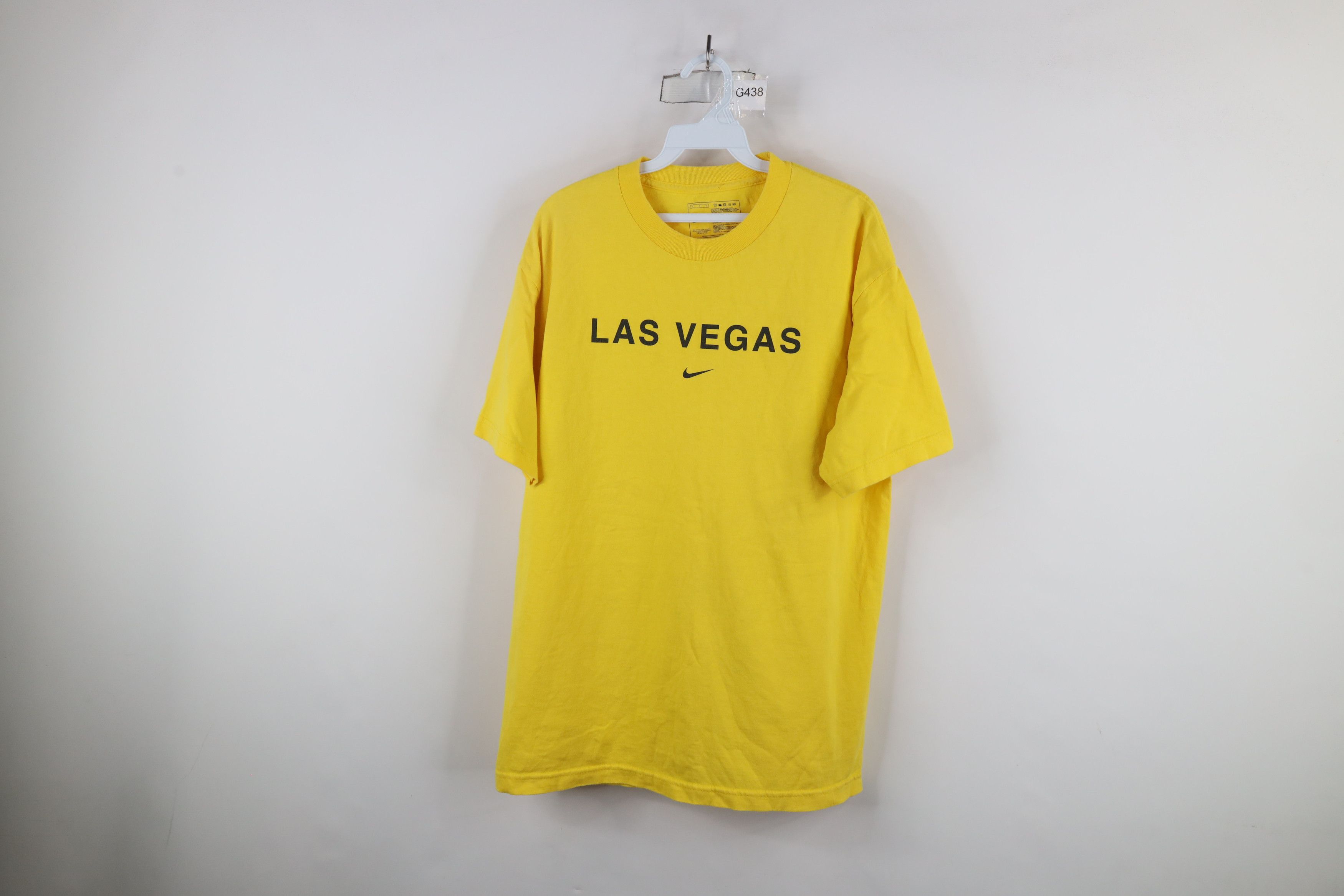 Nike × Vintage Vintage Nike Scott Center Swoosh Las Vegas T-Shirt Yellow Size US L / EU 52-54 / 3 - 1 Thumbnail