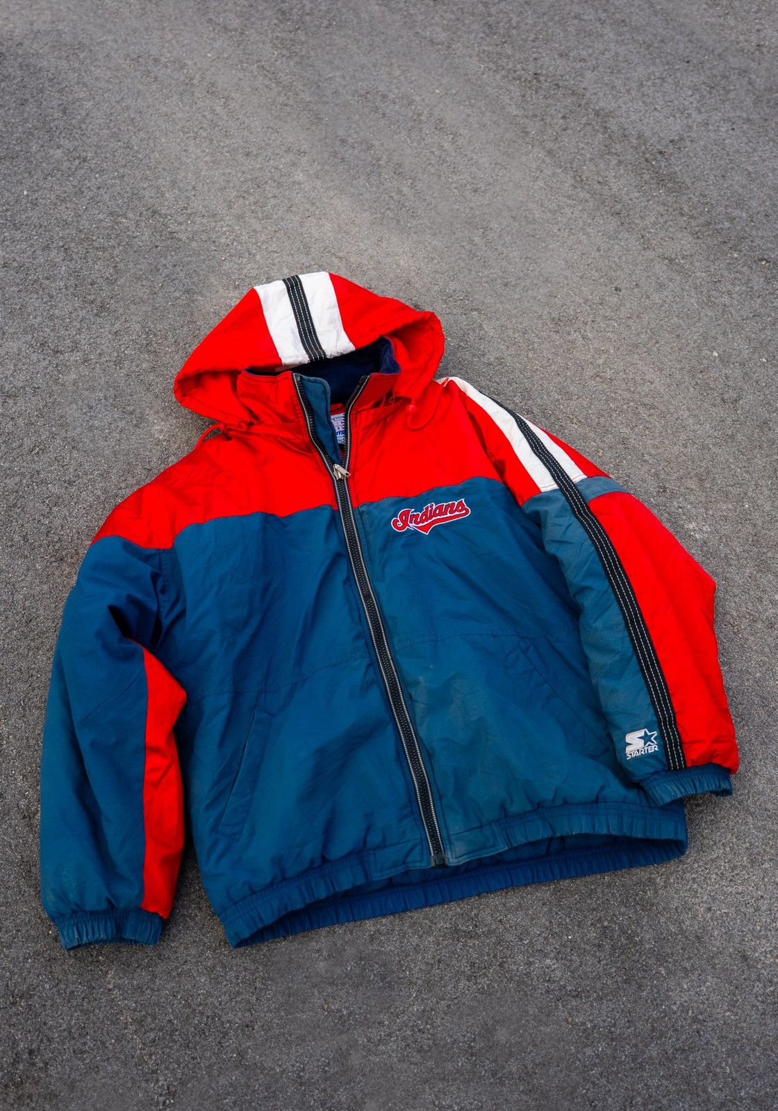 MLB × Starter × Vintage Cleveland Indians Genuine Merchandise Recruiter Starter Size US XL / EU 56 / 4 - 2 Thumbnail