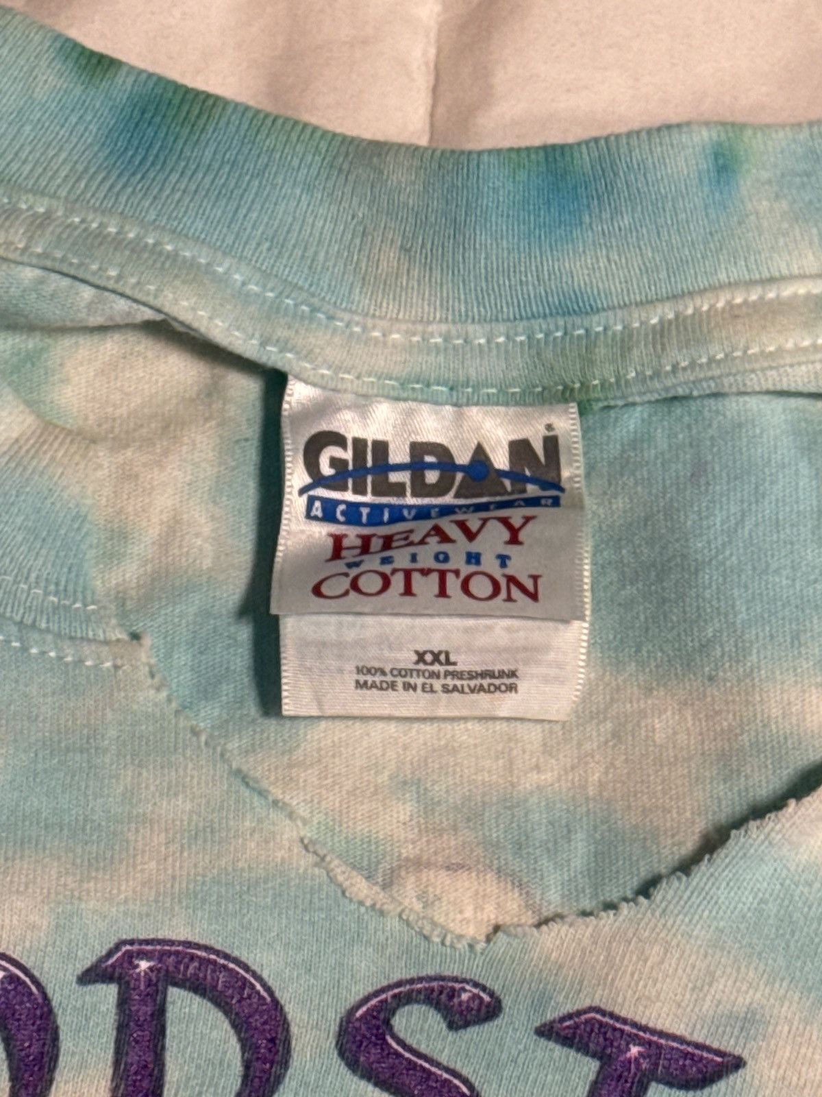 Vintage Vintage 99’ Woodstock Tie Dye Double Sided Tee Size US XXL / EU 58 / 5 - 5 Thumbnail