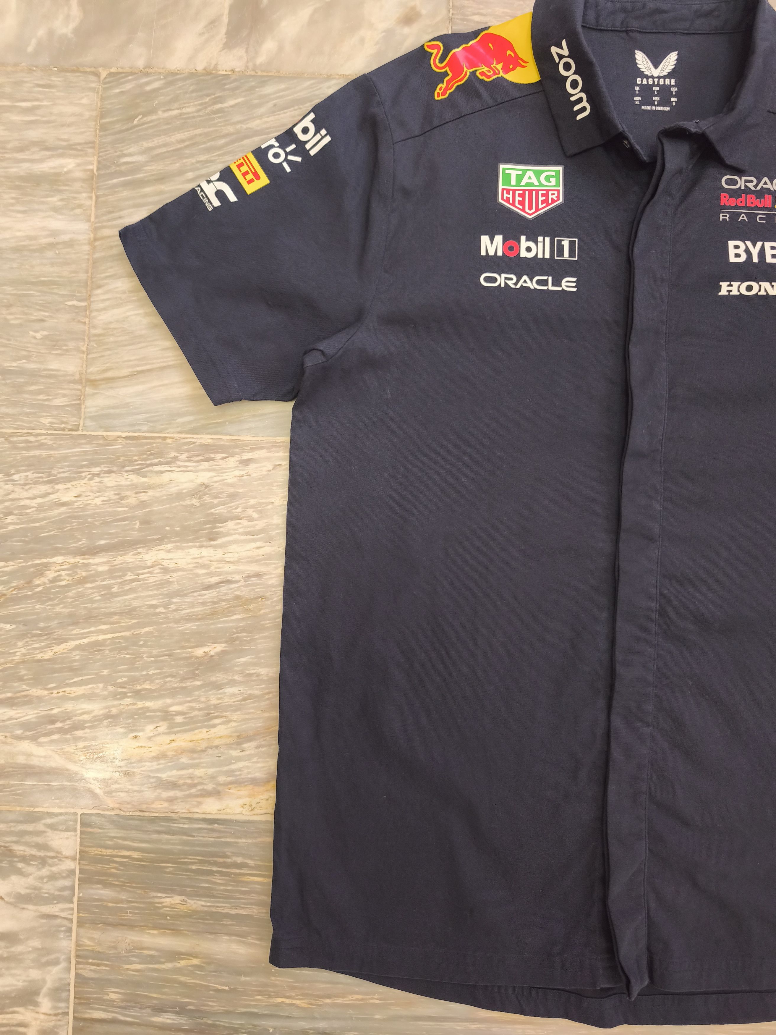 Formula 1 Oracle Red Bull Racing Teamline Polo Night Sky Size US L / EU 52-54 / 3 - 2 Thumbnail
