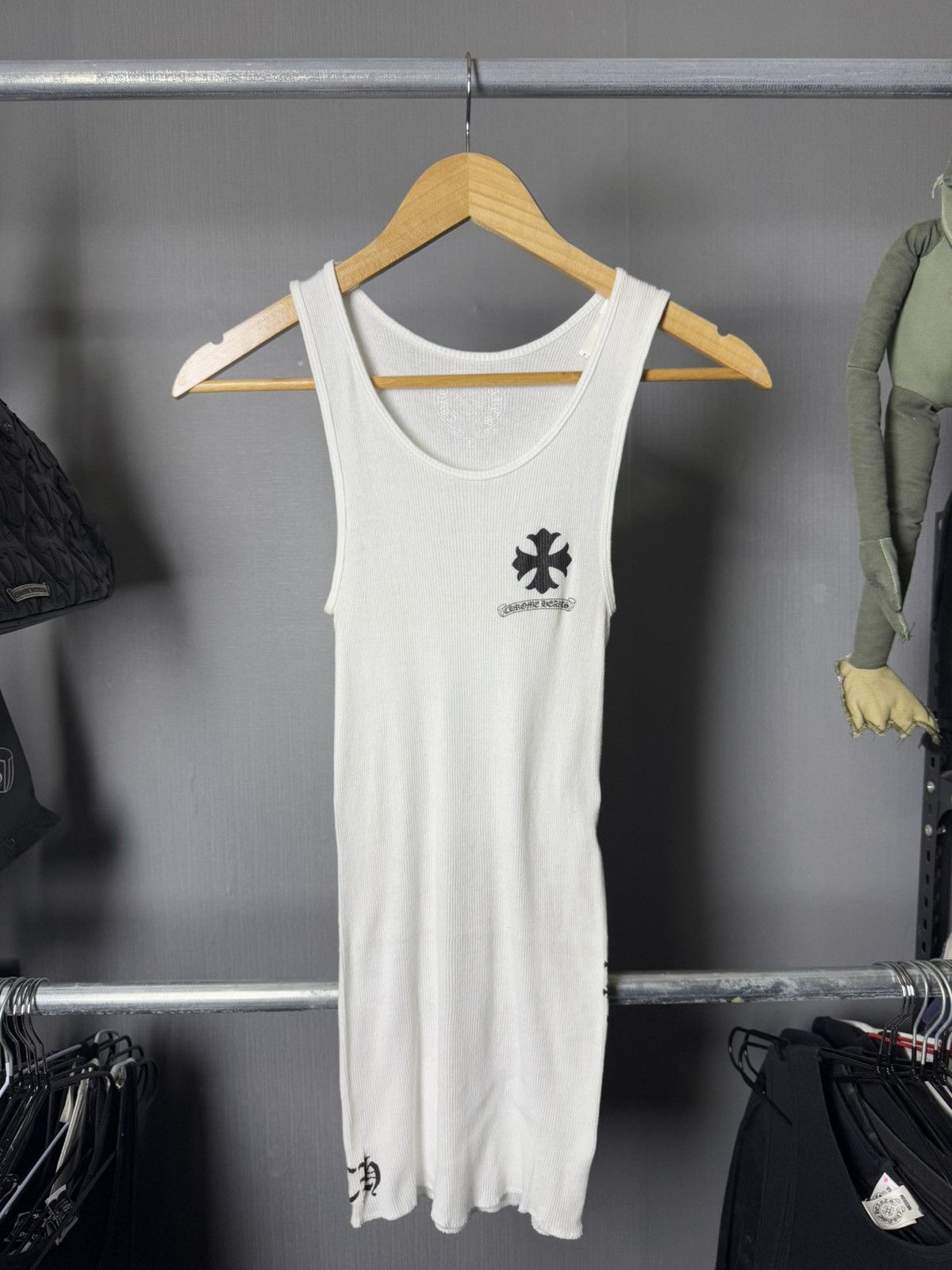 Chrome Hearts LIKE NEW! RARE! SPIRAL CROSS TANKTOP Size US S / EU 44-46 / 1 - 2 Thumbnail