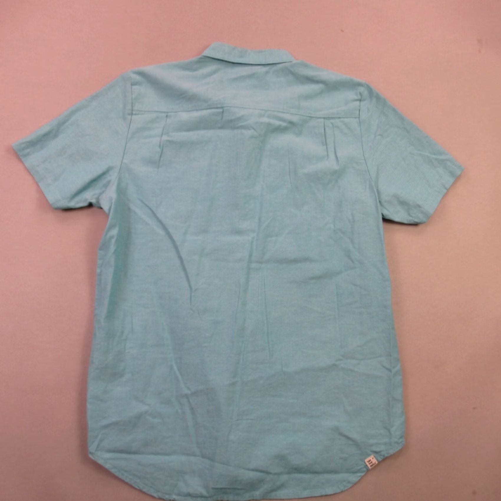Vans Vans Shirt Mens Small Short Sleeve Button Up Pocket Outdoors Green Size US S / EU 44-46 / 1 - 5 Thumbnail