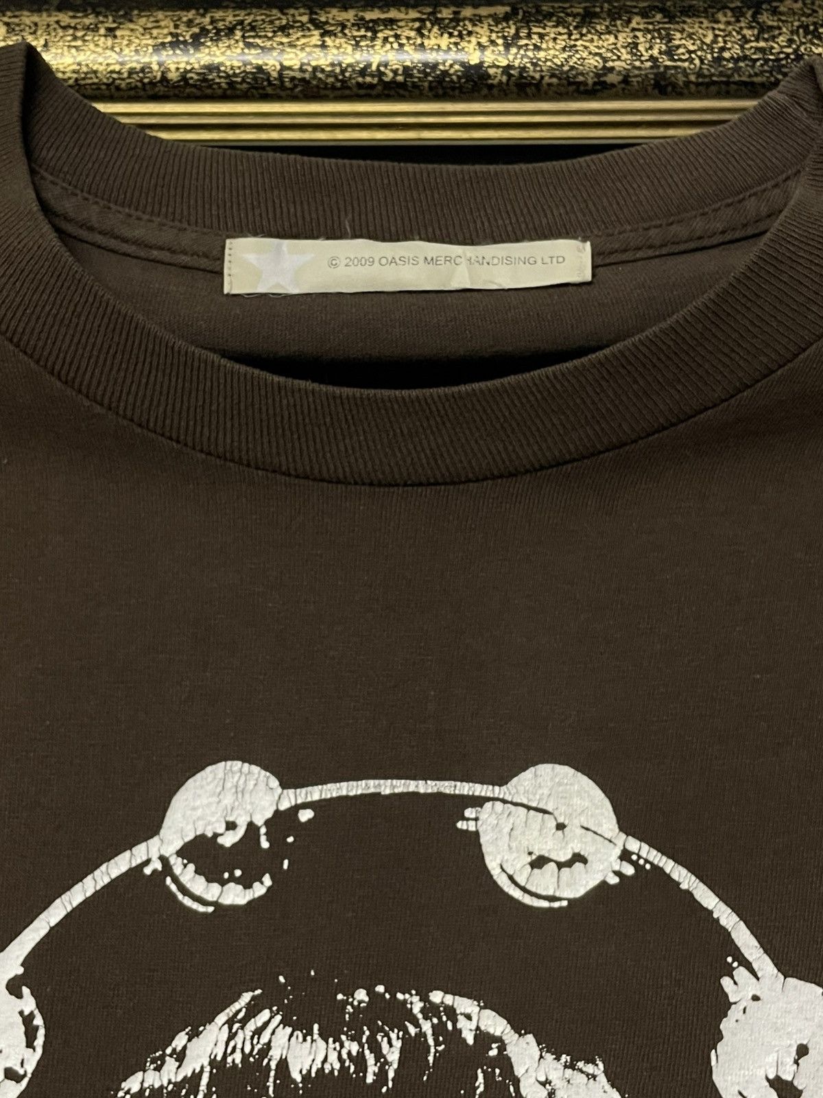 Vintage Vintage Oasis Sunfaded Liam Gallagher Tambourine Iconic Tee Size US M / EU 48-50 / 2 - 12 Thumbnail