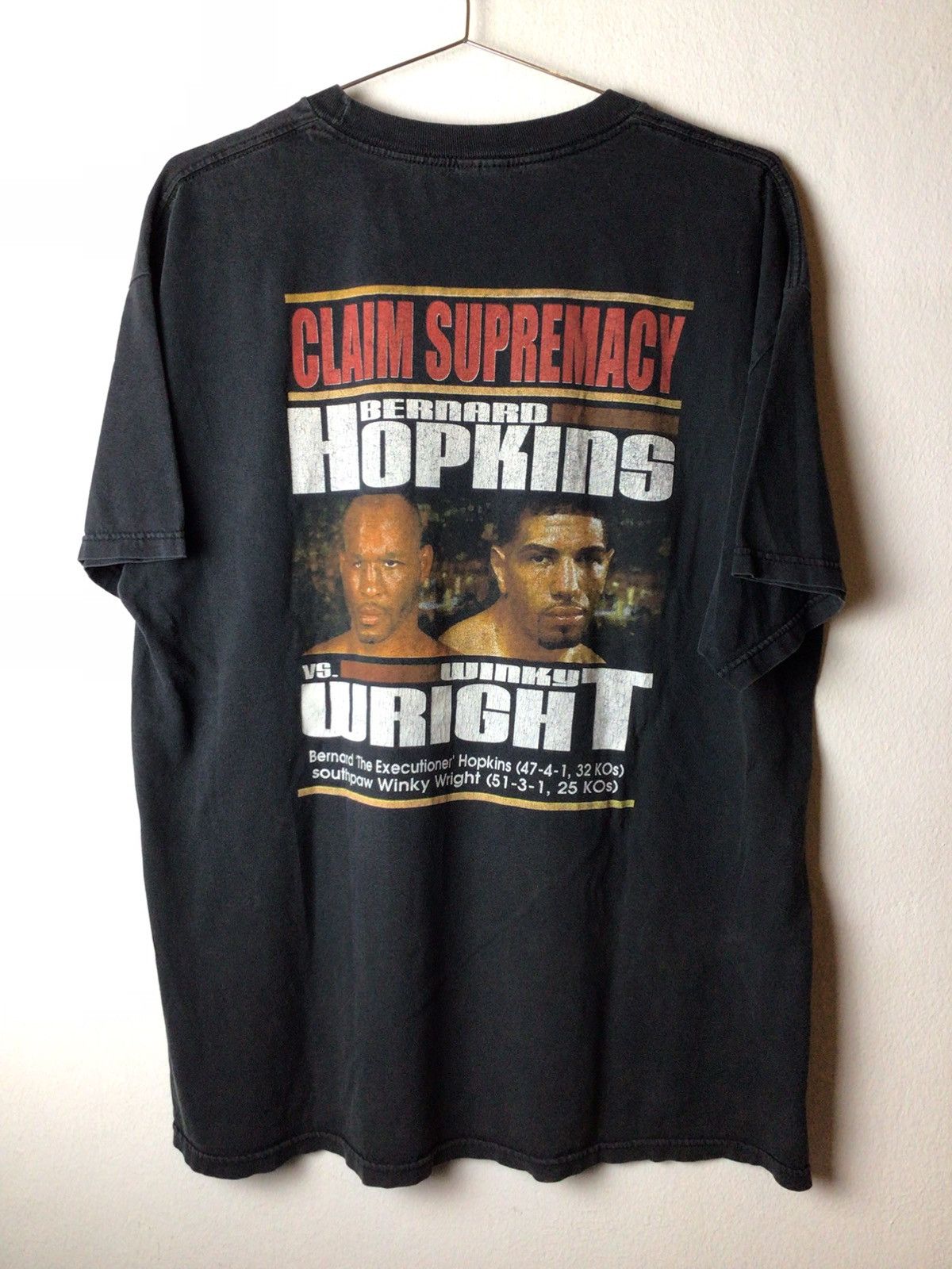 Rap Tees Bernard Hopkins Vs Winky Wright 2007 Size US XL / EU 56 / 4 - 3 Thumbnail