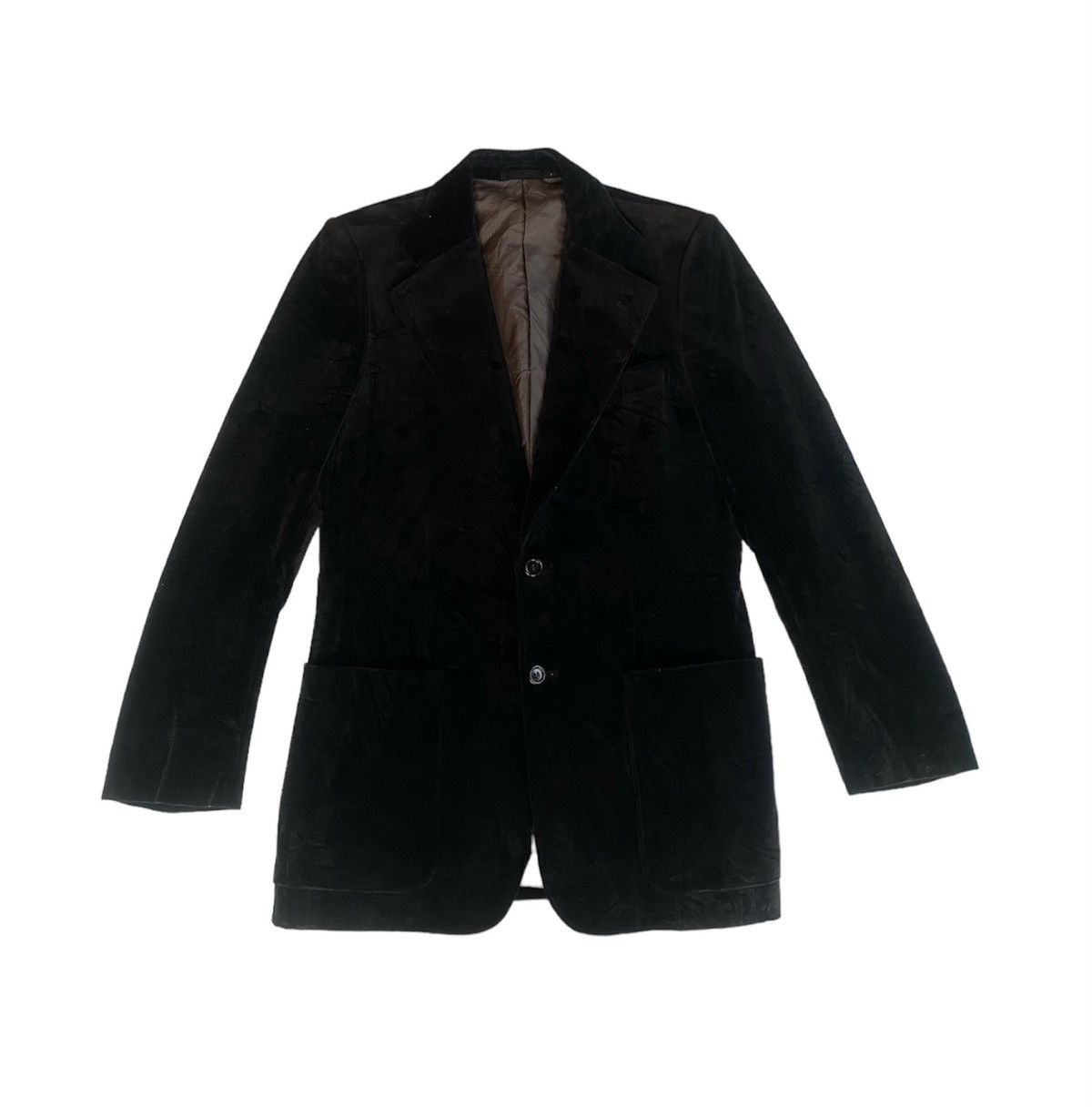 Yves Saint Laurent Vintage Yves Saint Laurent Velvet Blazer Size 38L - 1 Thumbnail