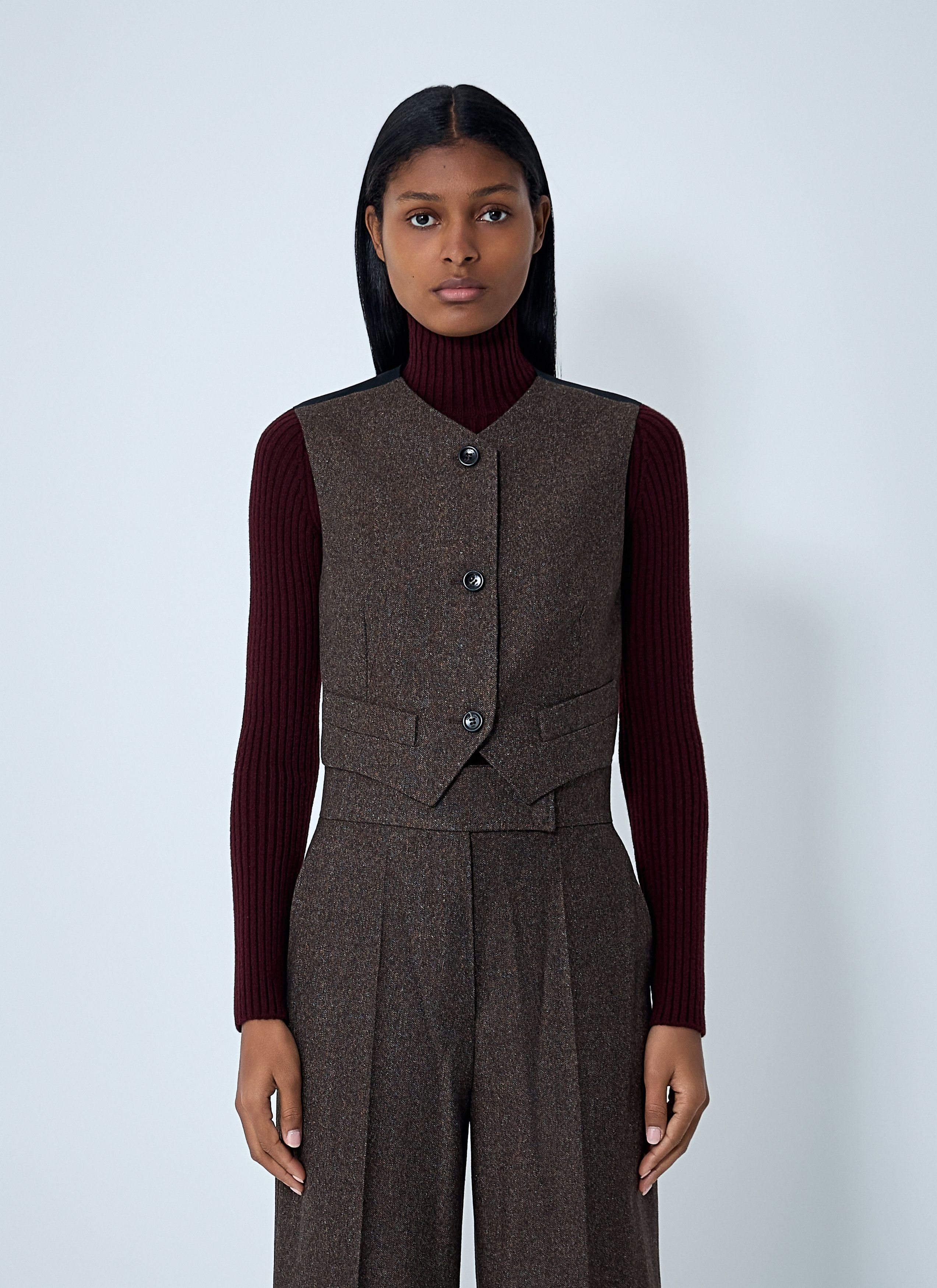 Max Mara Wool Waistcoat Size M / US 6-8 / IT 42-44 - 1 Thumbnail