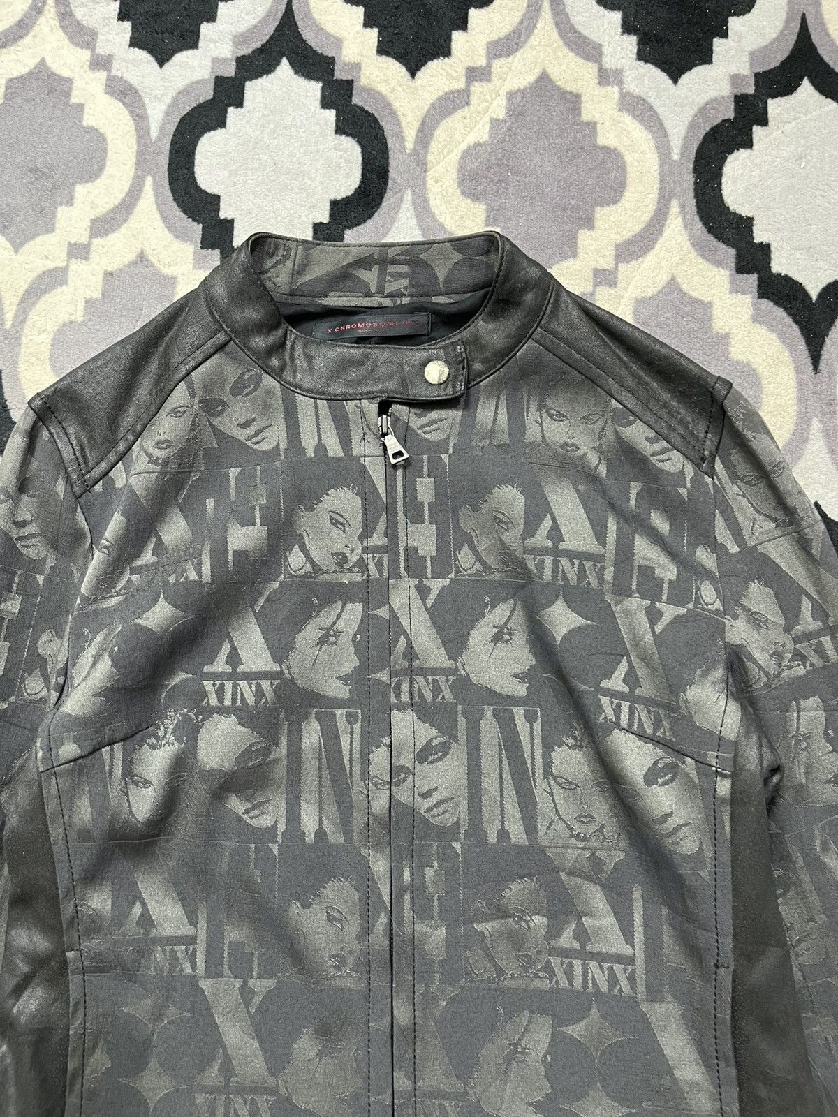 14th Addiction Chromosomein waxed jacket AOP Lgb style Size US S / EU 44-46 / 1 - 3 Thumbnail