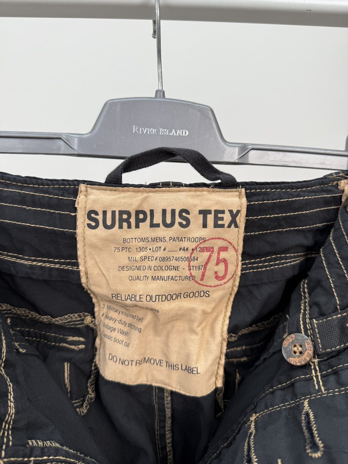 Other Vintage Surplus Tex Cargo Pants Tactical Military Size US 34 / EU 50 - 19 Thumbnail