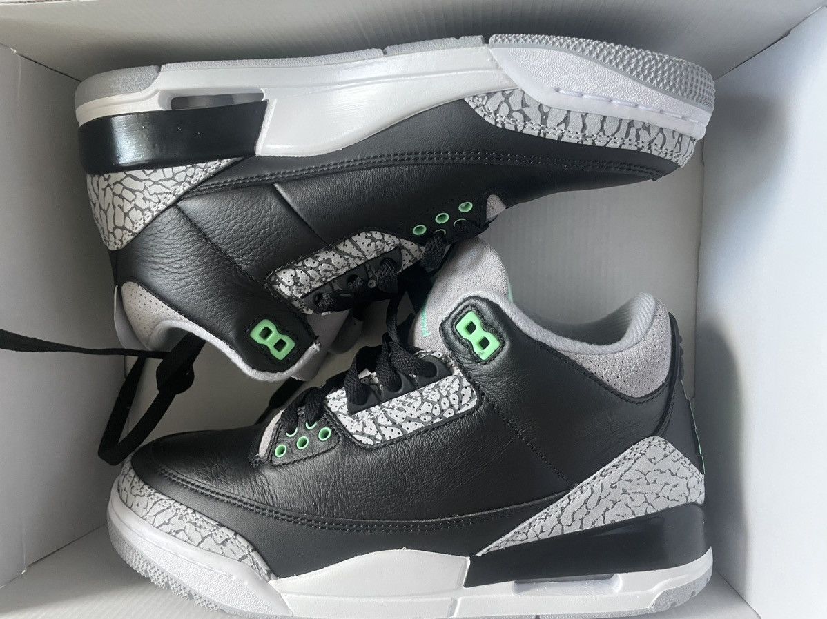 Jordan Brand Jordan 3 Green Glow Size US 7 / EU 40 - 1 Thumbnail