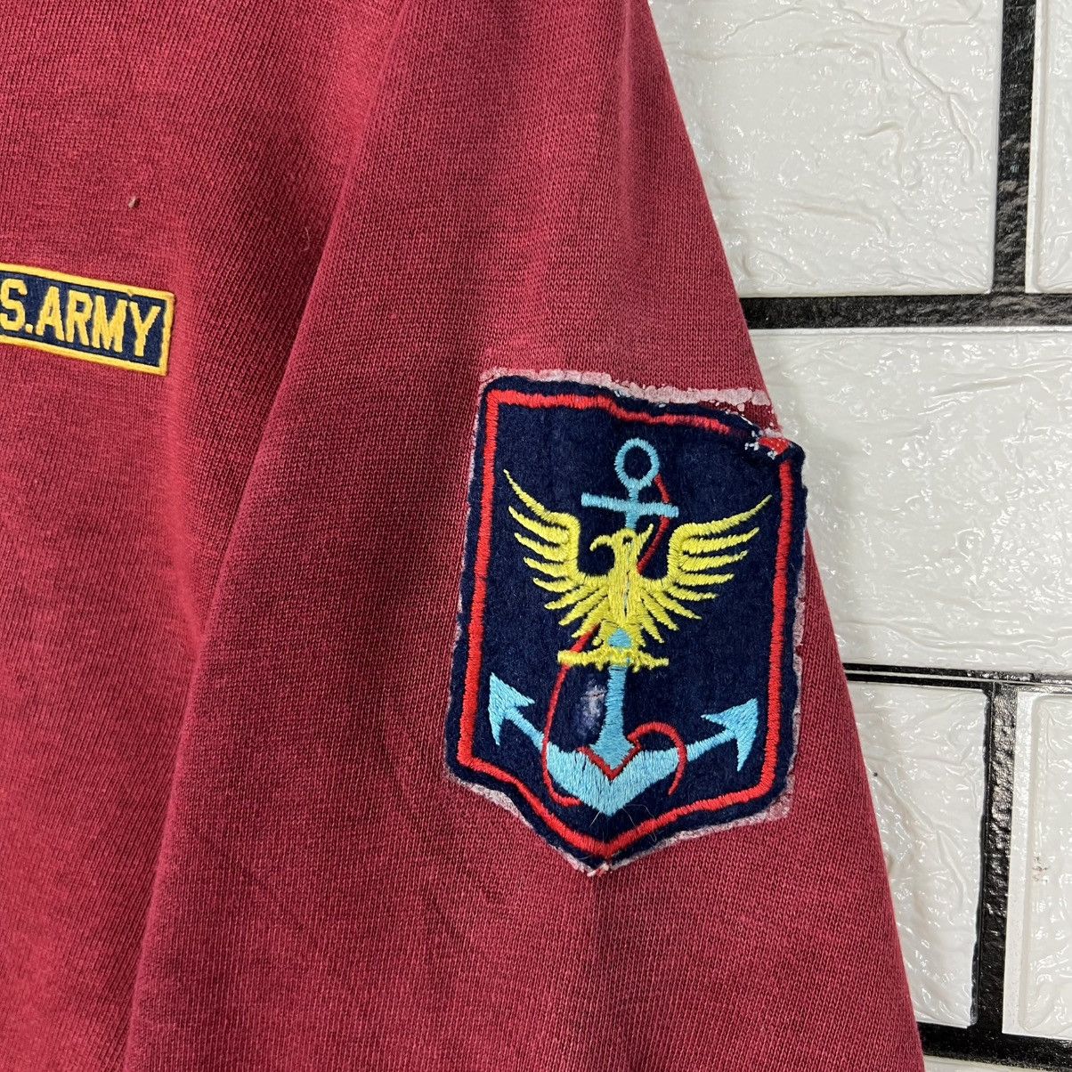 Vintage New Town City Concept Big Logo Sweatshirt US ARMY #4301-C195 Size US M / EU 48-50 / 2 - 8 Thumbnail