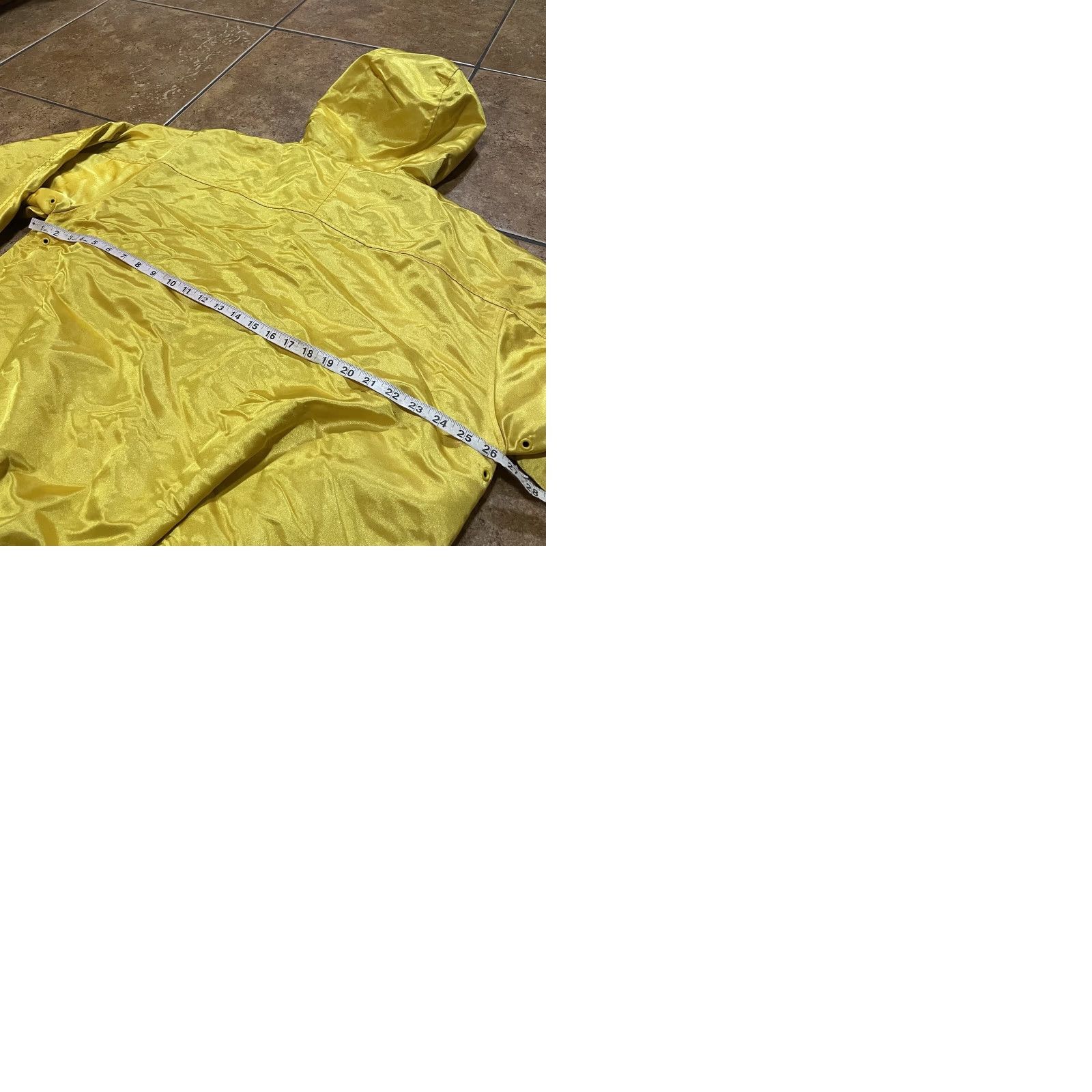 Tommy Hilfiger VINTAGE Tommy Hilfiger Jacket Yellow Mens Large Hoodie Parka Coat Rain VTG Sailing Size US L / EU 52-54 / 3 - 9 Thumbnail