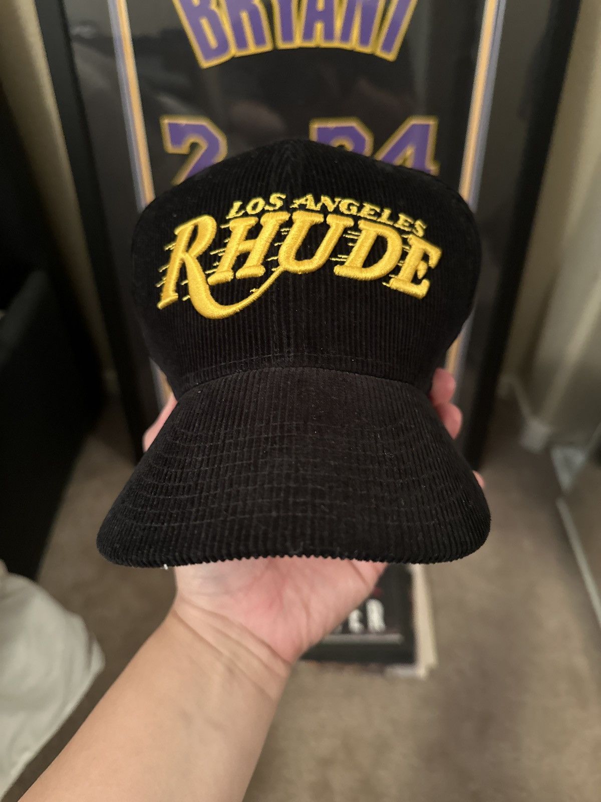 Rhude Rhude x Lakers New Era Snapback | Grailed
