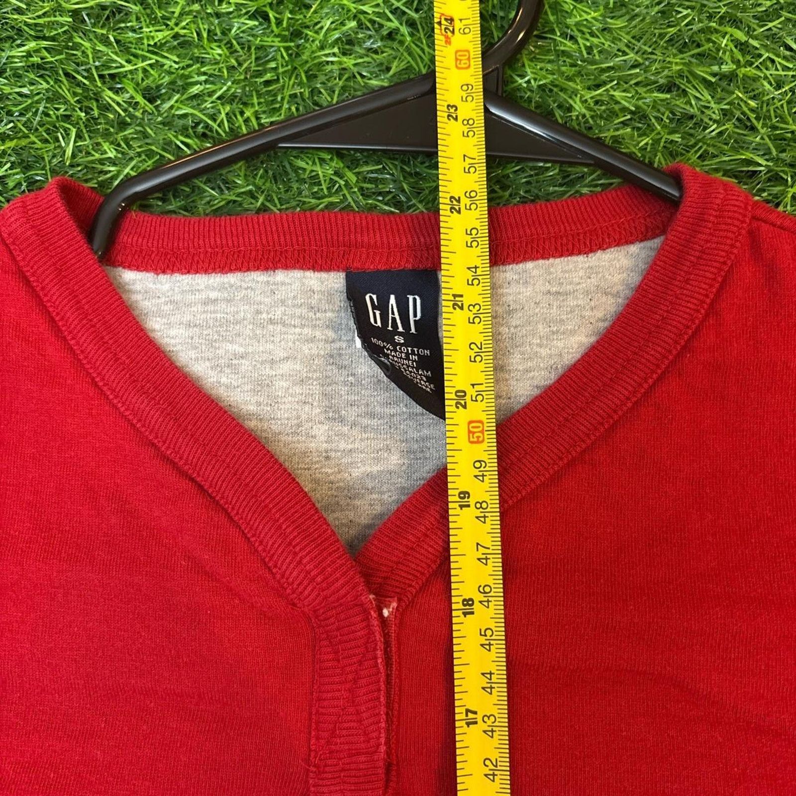 Gap Vintage '1999 2000' GAP Double Layered Graphic Long Sleeve Size S / US 4 / IT 40 - 4 Thumbnail
