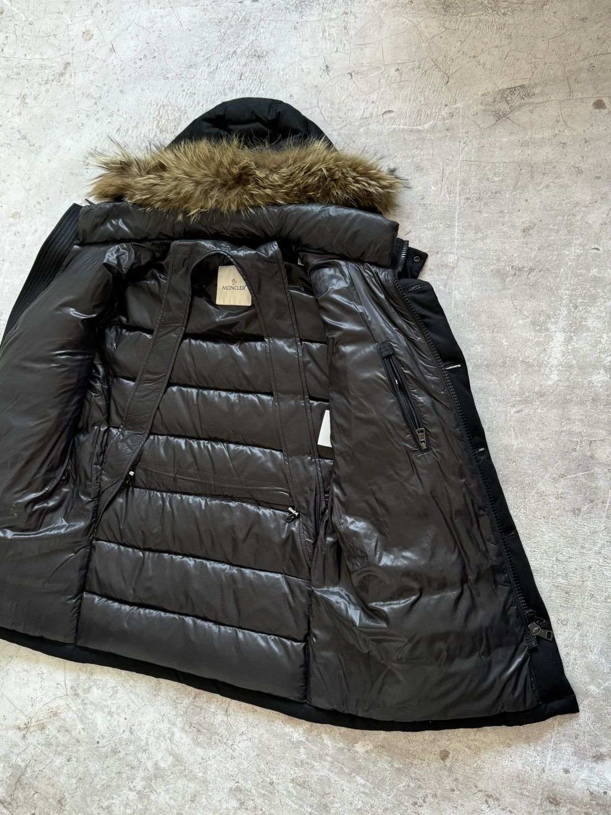 Moncler Moncler Rethel wool puffer parka jacket Size US XL / EU 56 / 4 - 5 Thumbnail