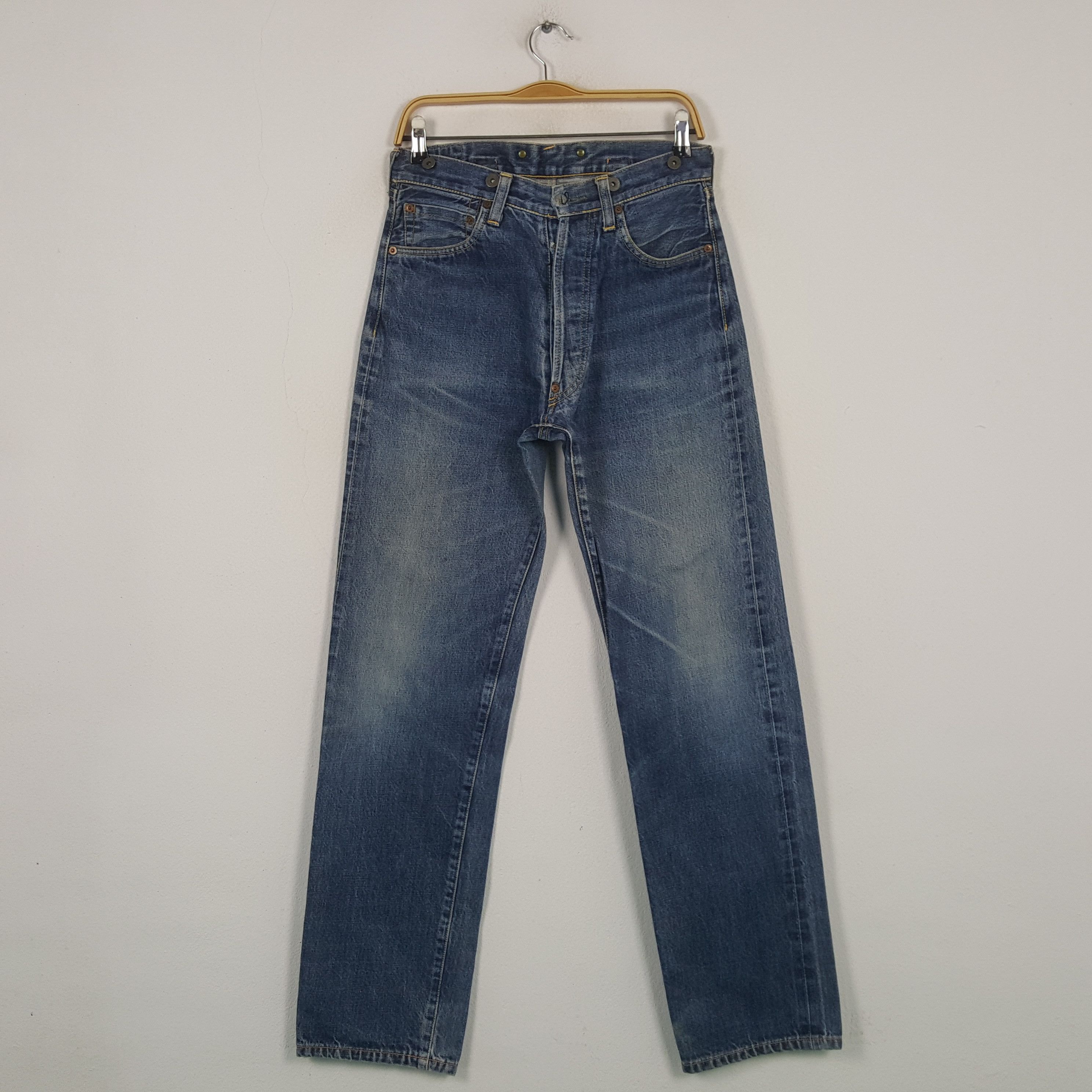 Evisu Vintage EVIS Japanese Brand Daicock Custom Style Jeans Size US 29 - 4 Thumbnail