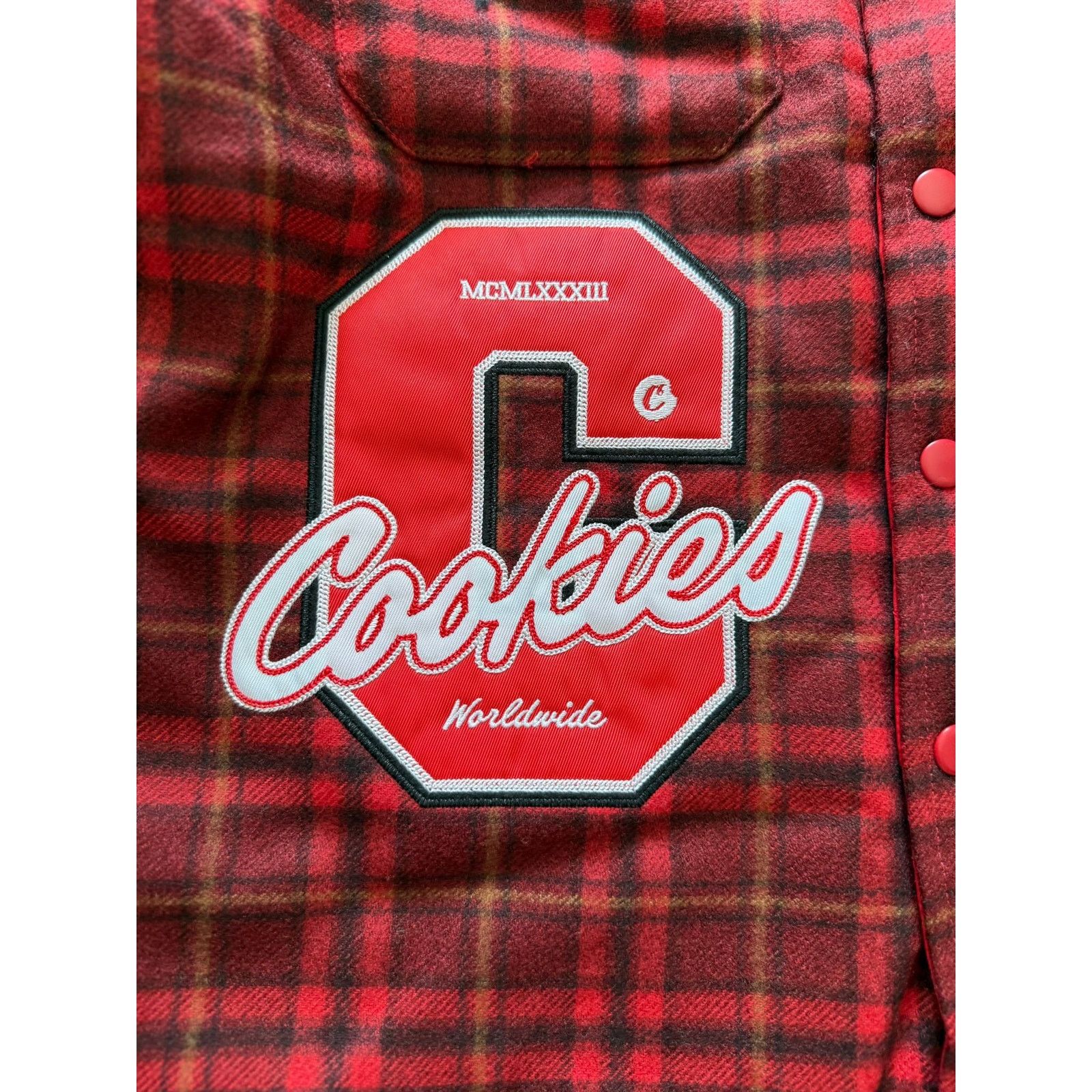 Cookies Cookies Cultivators Red Plaid Flannel Jacket Size US S / EU 44-46 / 1 - 7 Thumbnail