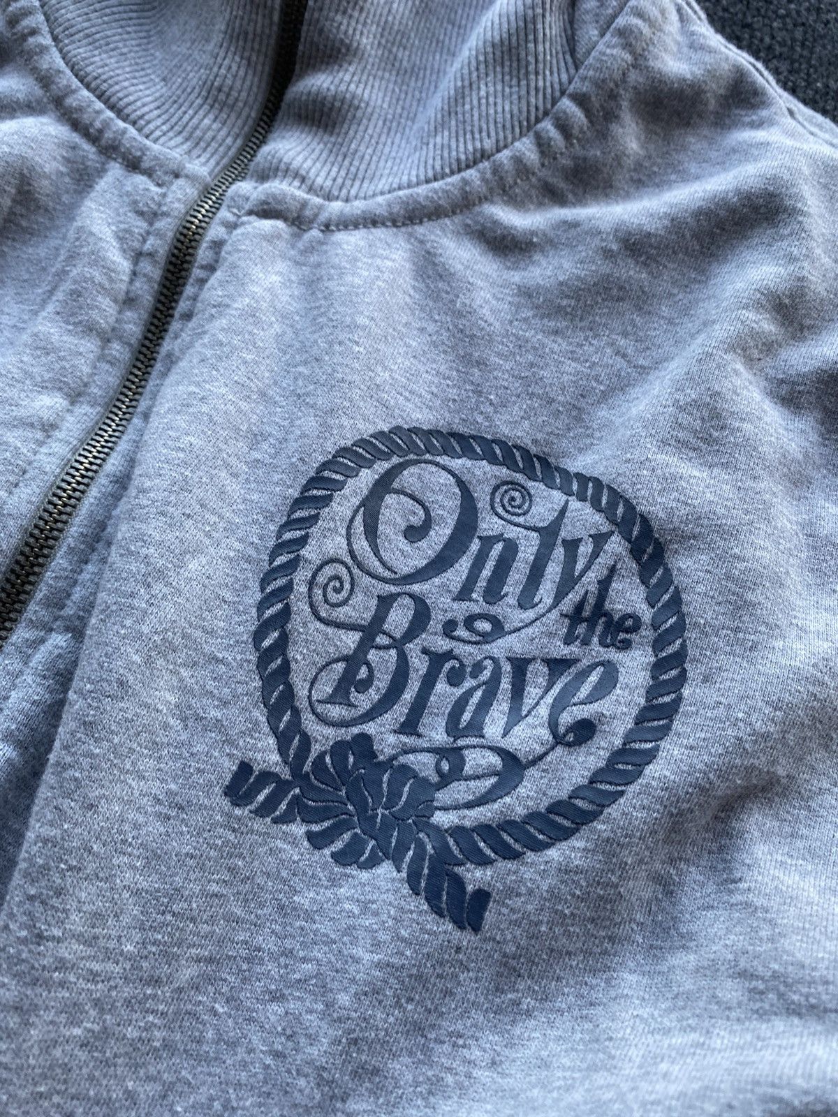 Diesel 🔥Opium Punk diesel gray zip up sweatshirt big logo mens y2k Size US XL / EU 56 / 4 - 13 Thumbnail