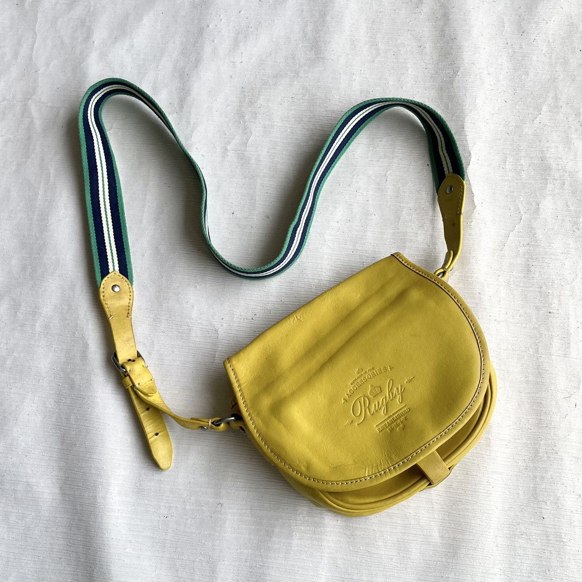 Ralph Lauren Ralph Lauren Rugby Leather Crossbody/Saddle Bag Size ONE SIZE - 8 Thumbnail