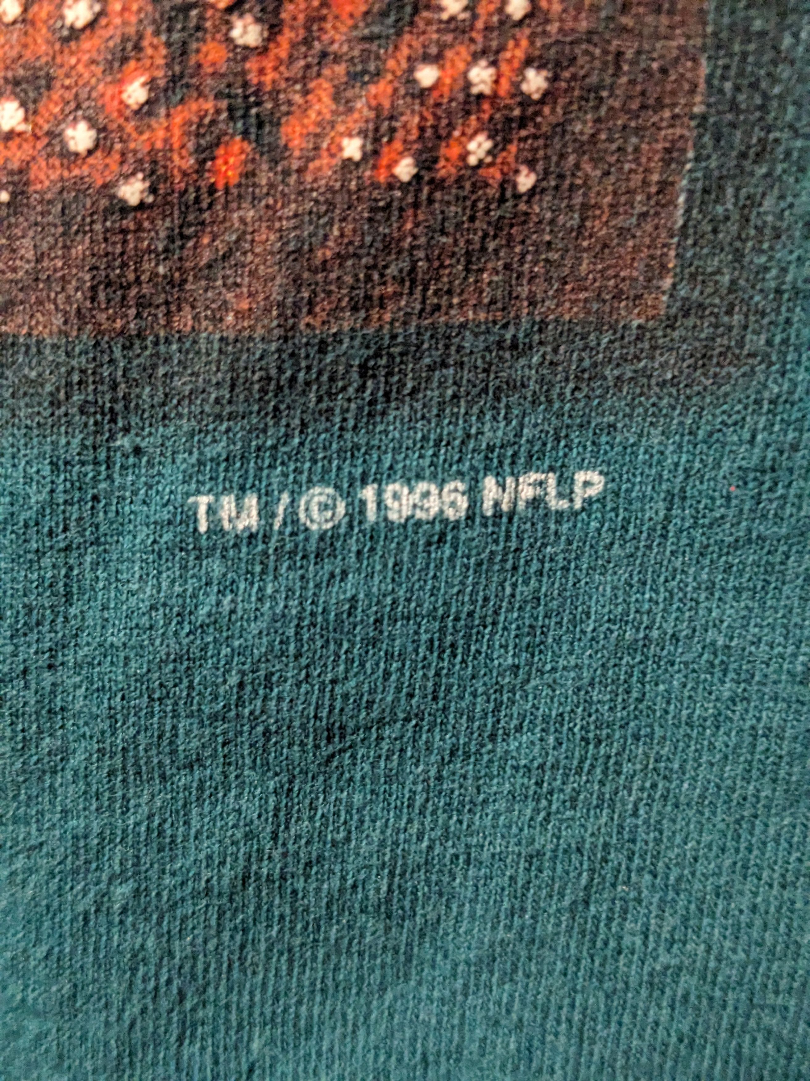 NFL × Vintage Vintage 1996 Philadelphia Eagles NFL Football Sports T-Shirt Size US XXL / EU 58 / 5 - 3 Thumbnail