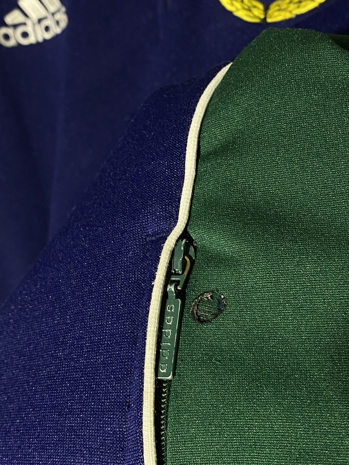 Adidas Vintage 90s Rapid Wien Retro Football Track Top Jacket Size US L / EU 52-54 / 3 - 11 Thumbnail