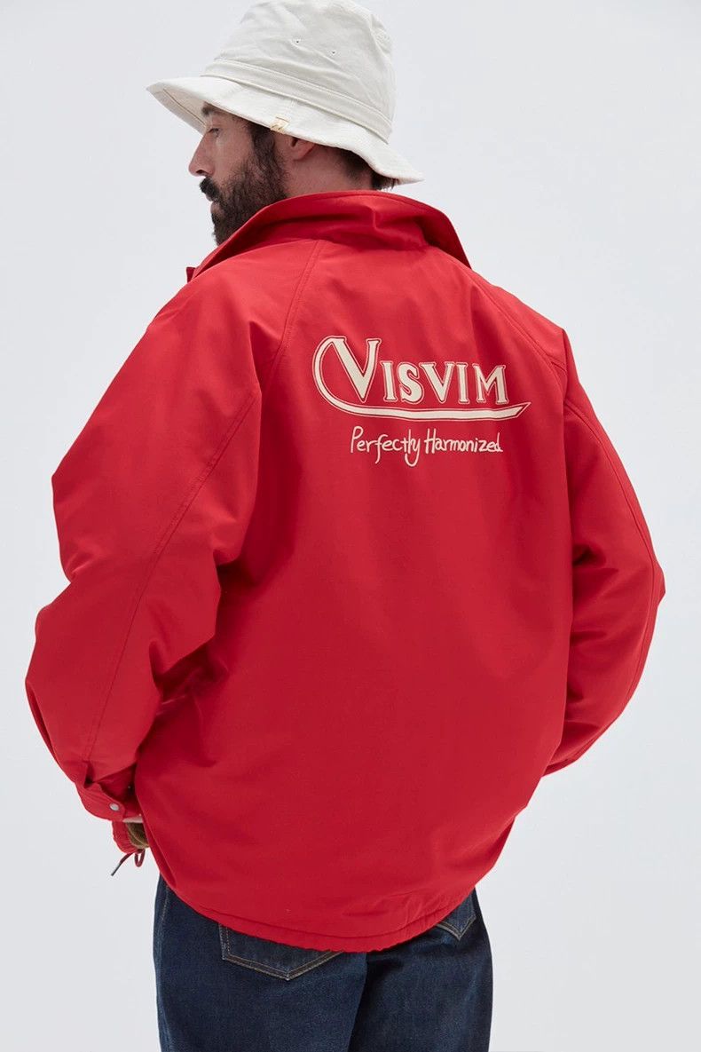Visvim VISVIM Coach Jacket in Bright Red Color Size US M / EU 48-50 / 2 - 1 Thumbnail