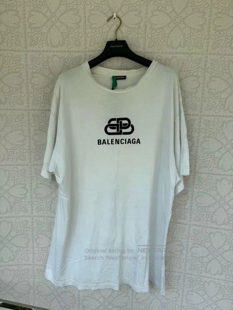 Balenciaga Balenciaga Double B Lock Short Sleeve Tee. Size US M / EU 48-50 / 2 - 1 Thumbnail