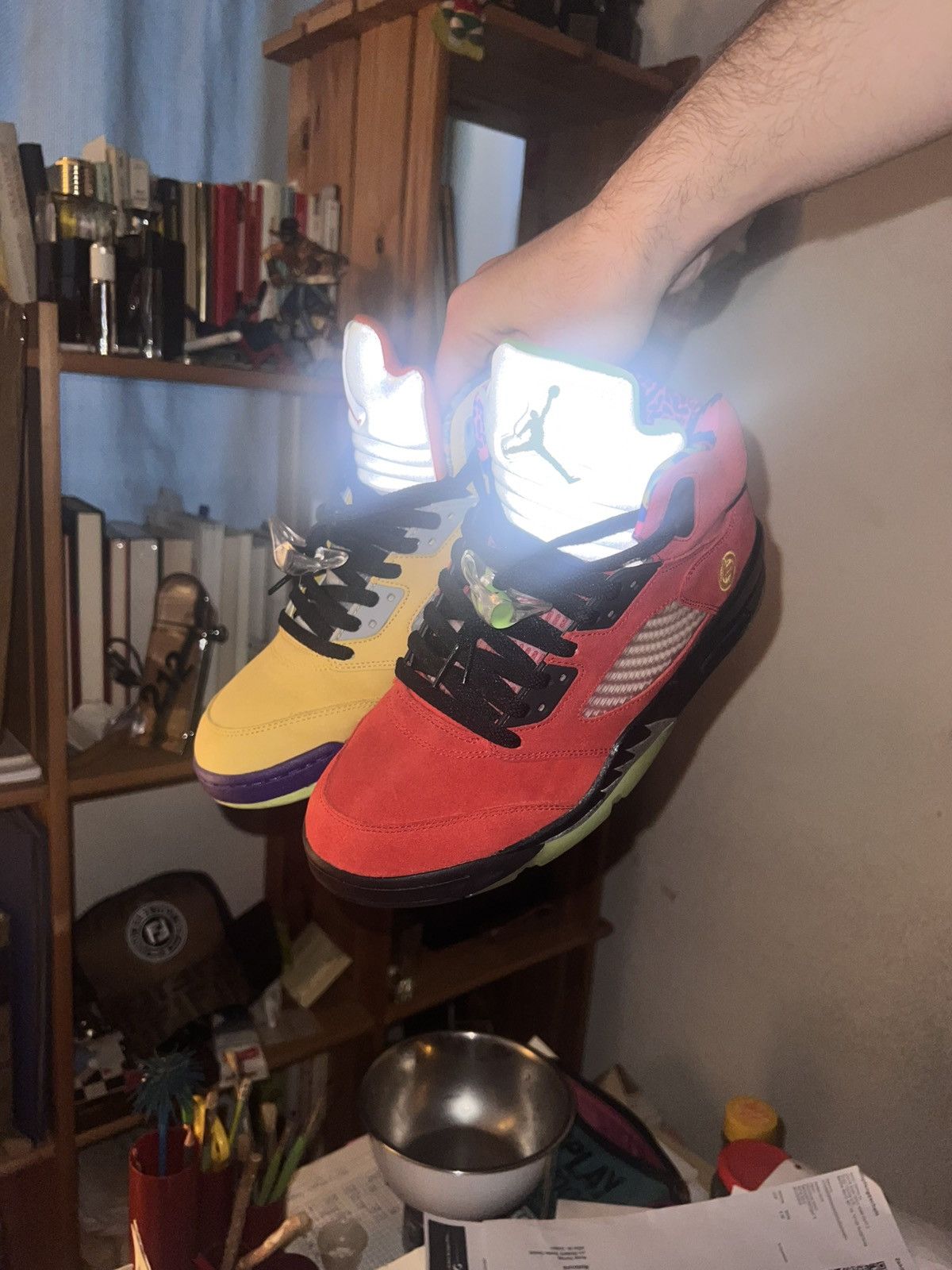 Jordan Brand Jordan 5 What the sneaker Size US 9.5 / EU 42-43 - 3 Thumbnail