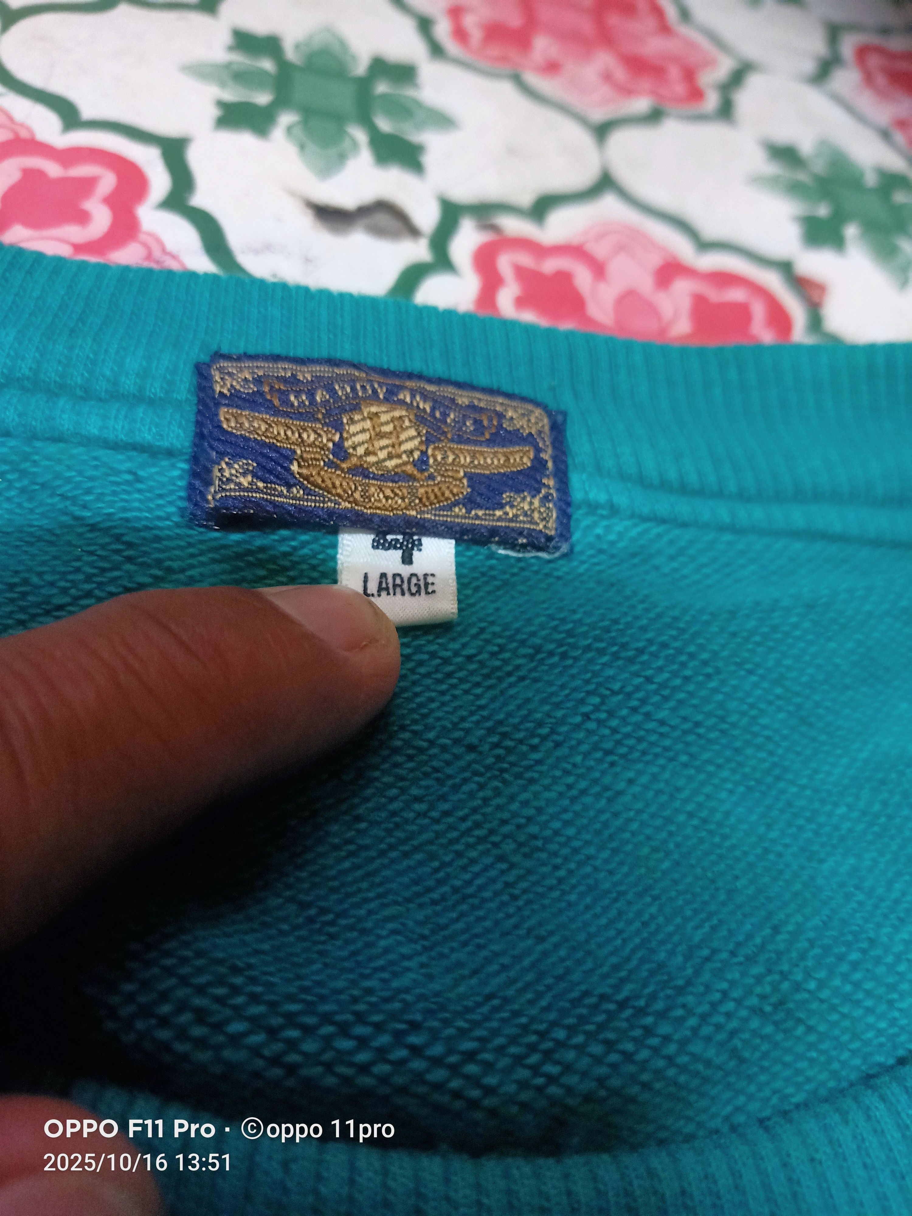 Hardy Amies 🌟 Hardy Amies Jeans Sweatshirt Men 🌟 Size US L / EU 52-54 / 3 - 3 Thumbnail