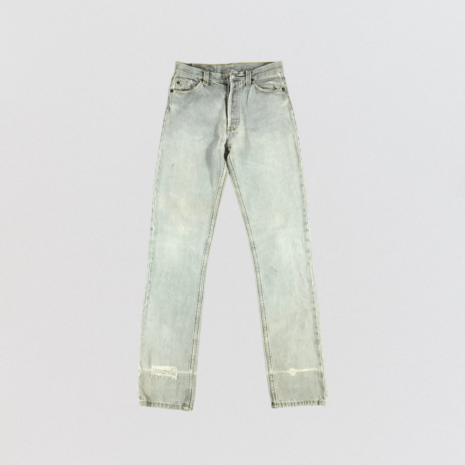 Levi's × Vintage Vintage 90s Ash Gray Levis 501 Jeans-JM2677 Size US 28 / EU 44 - 1 Thumbnail