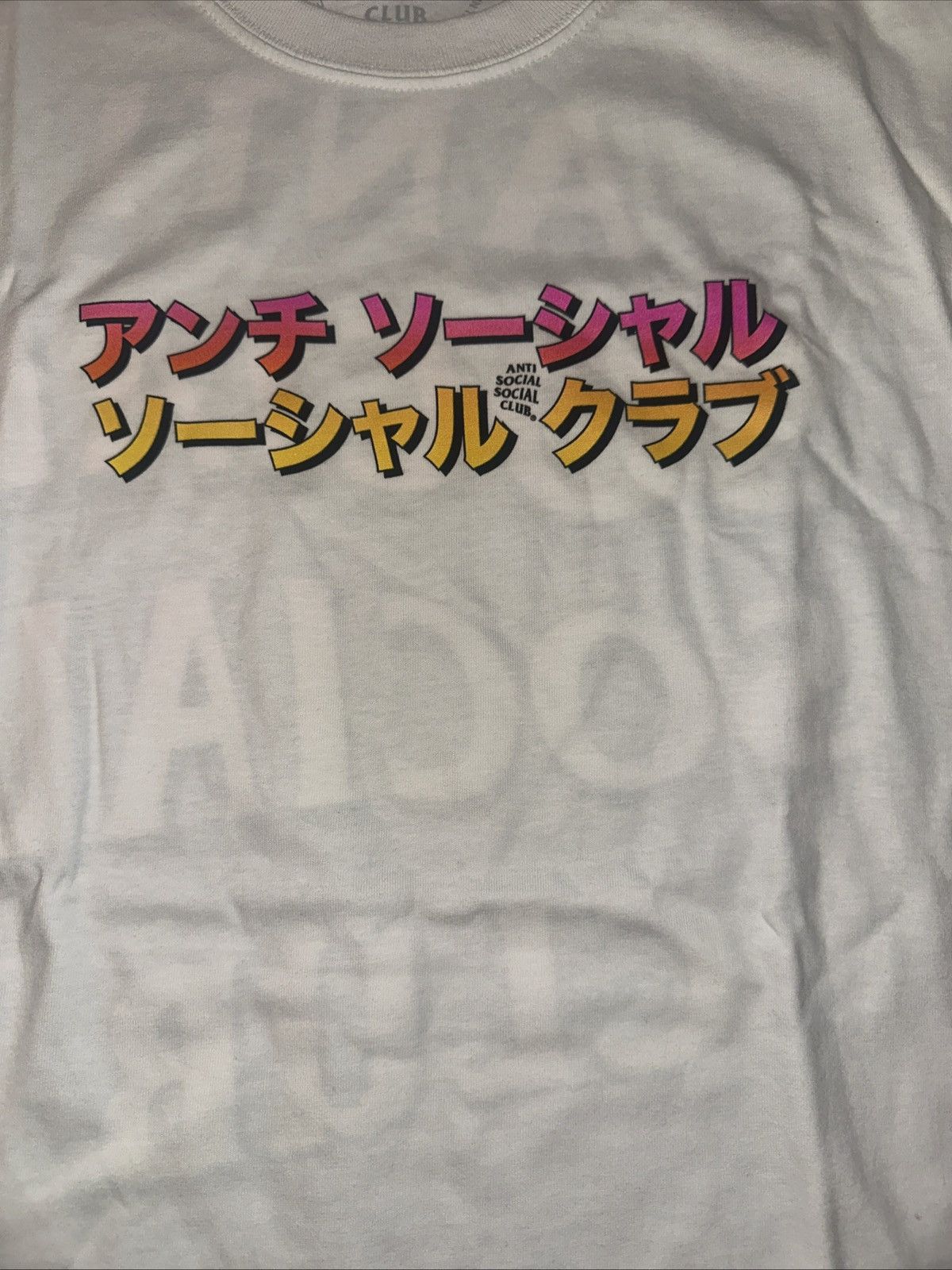 Anti Social Social Club Anti Social Social Club TQ Tee - White XL Size US XL / EU 56 / 4 - 4 Thumbnail