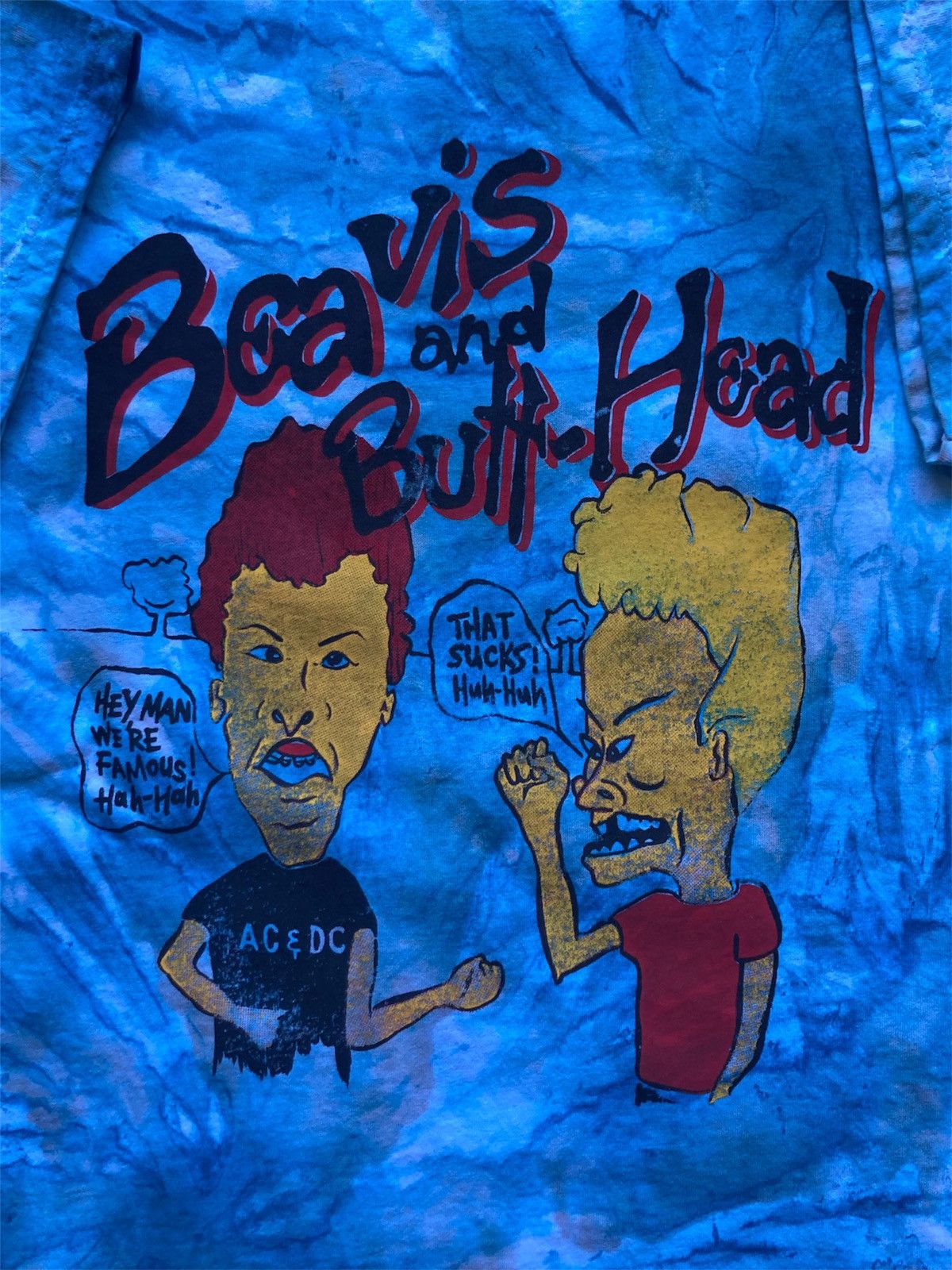 Mtv × Vintage Vintage 90s Beavis And Butthead Tee VTG Boot AC/DC VTG MTV Size US L / EU 52-54 / 3 - 2 Thumbnail