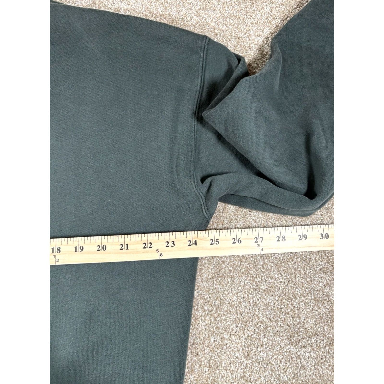Abercrombie & Fitch VINTAGE Abercrombie & Fitch Sweatshirt Crewneck Men's M Green 90s Pullover Heavyweight Brooklyn NY Oversized Crewneck Sweatshirt Size US M / EU 48-50 / 2 - 8 Thumbnail