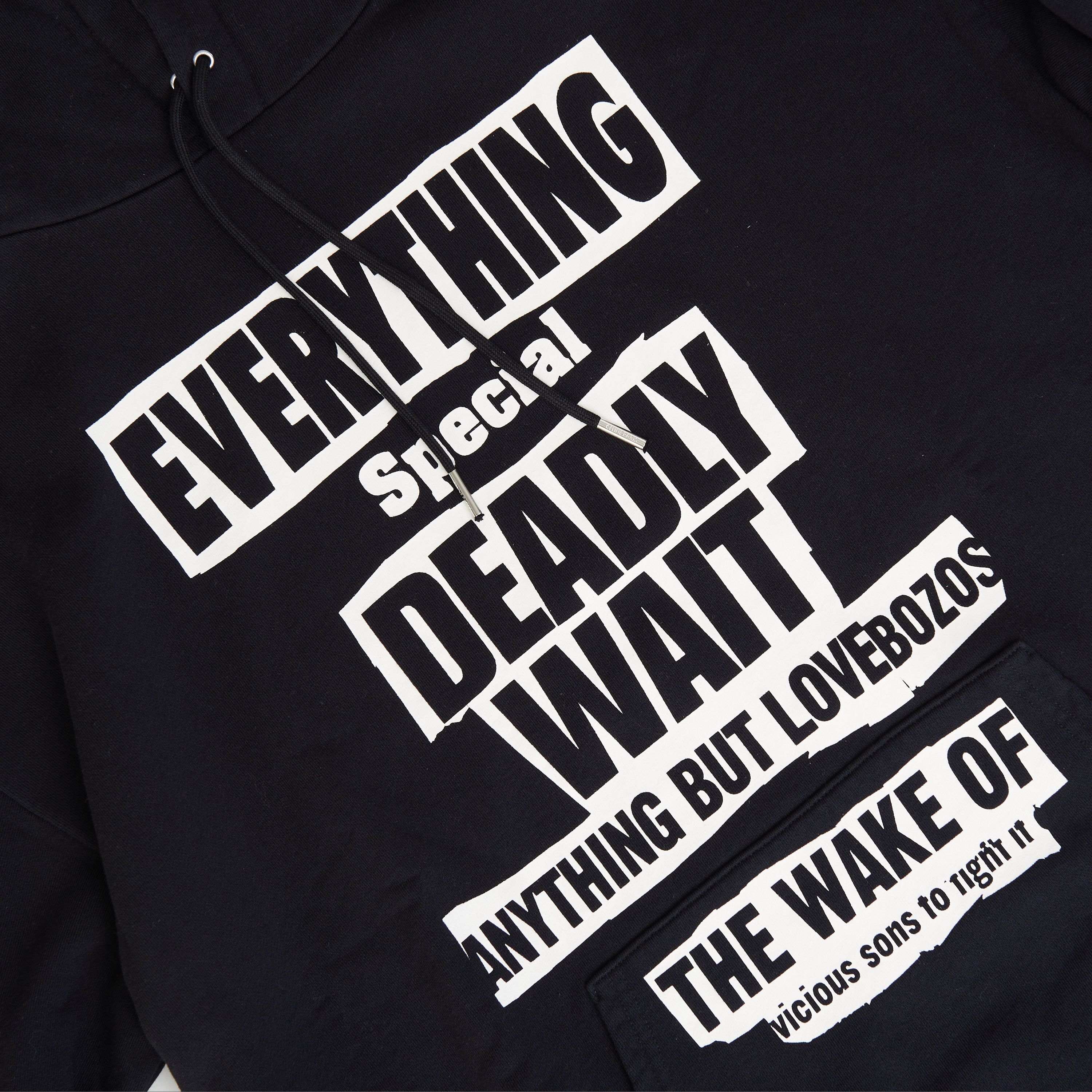 Celine Loose Hoodie "Everything Special" Print In Cotton Fleece Size US M / EU 48-50 / 2 - 13 Thumbnail