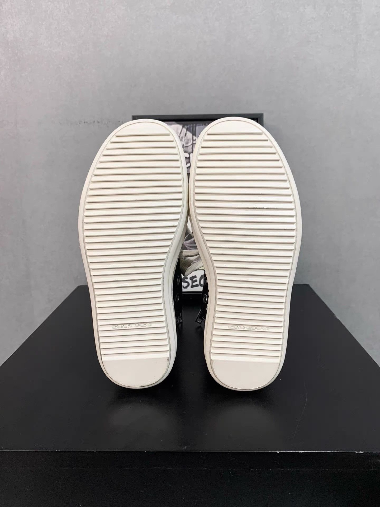 Rick Owens Rick Owens Satin Canvas Ramones K34 Size US 6.5 / IT 36.5 - 8 Thumbnail