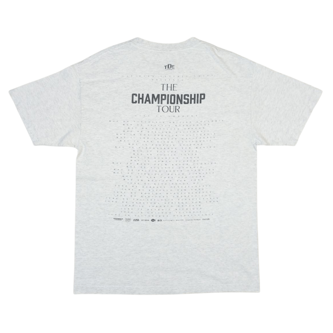 Band Tees × Kendrick Lamar × Top Dawg Entertainment TDE Top Dawg Entertainment EST 2006 Championship Tour TEE Size US L / EU 52-54 / 3 - 3 Thumbnail