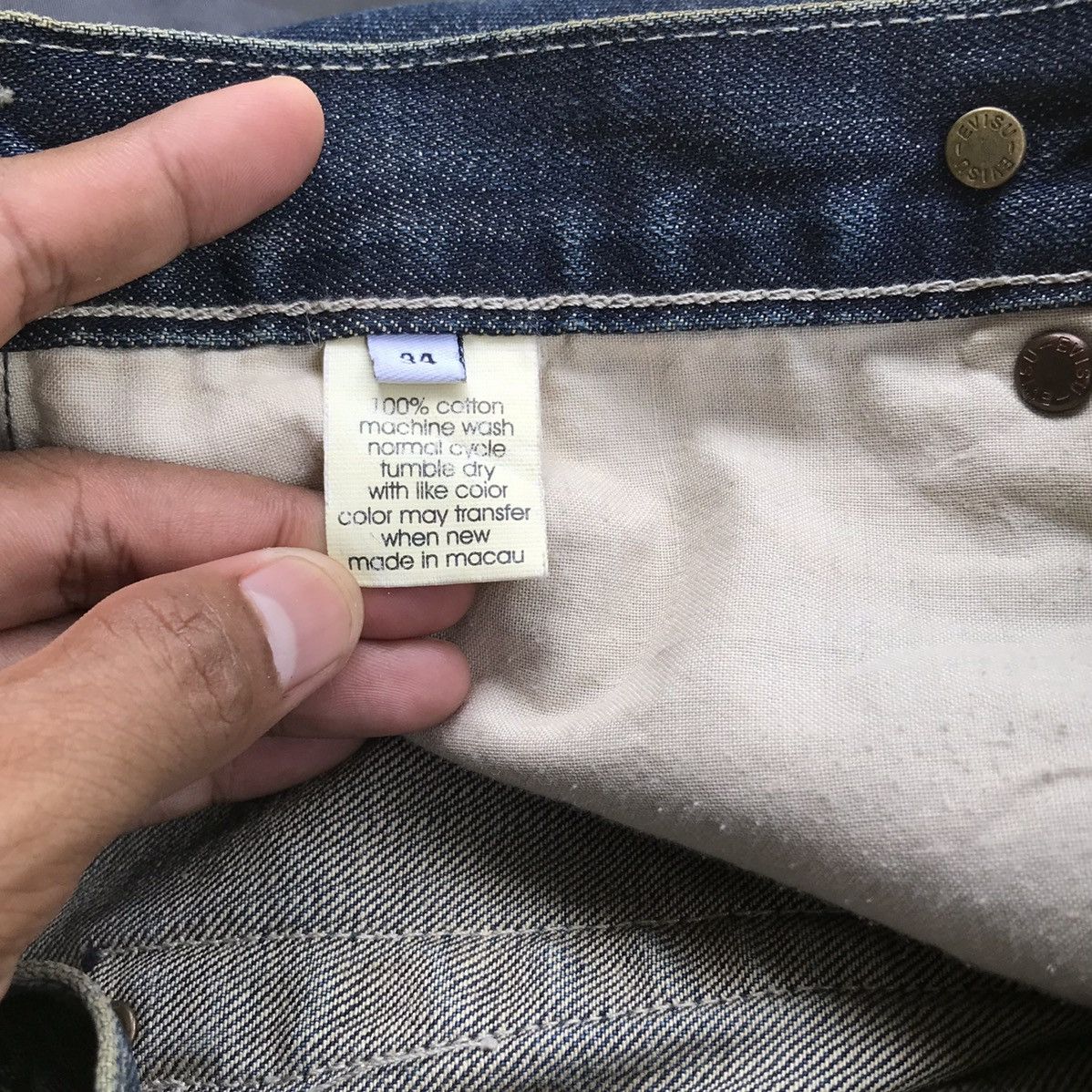 Evisu Evisu Bondage Jeans Evisu Japanese Brand Size US 32 / EU 48 - 25 Thumbnail