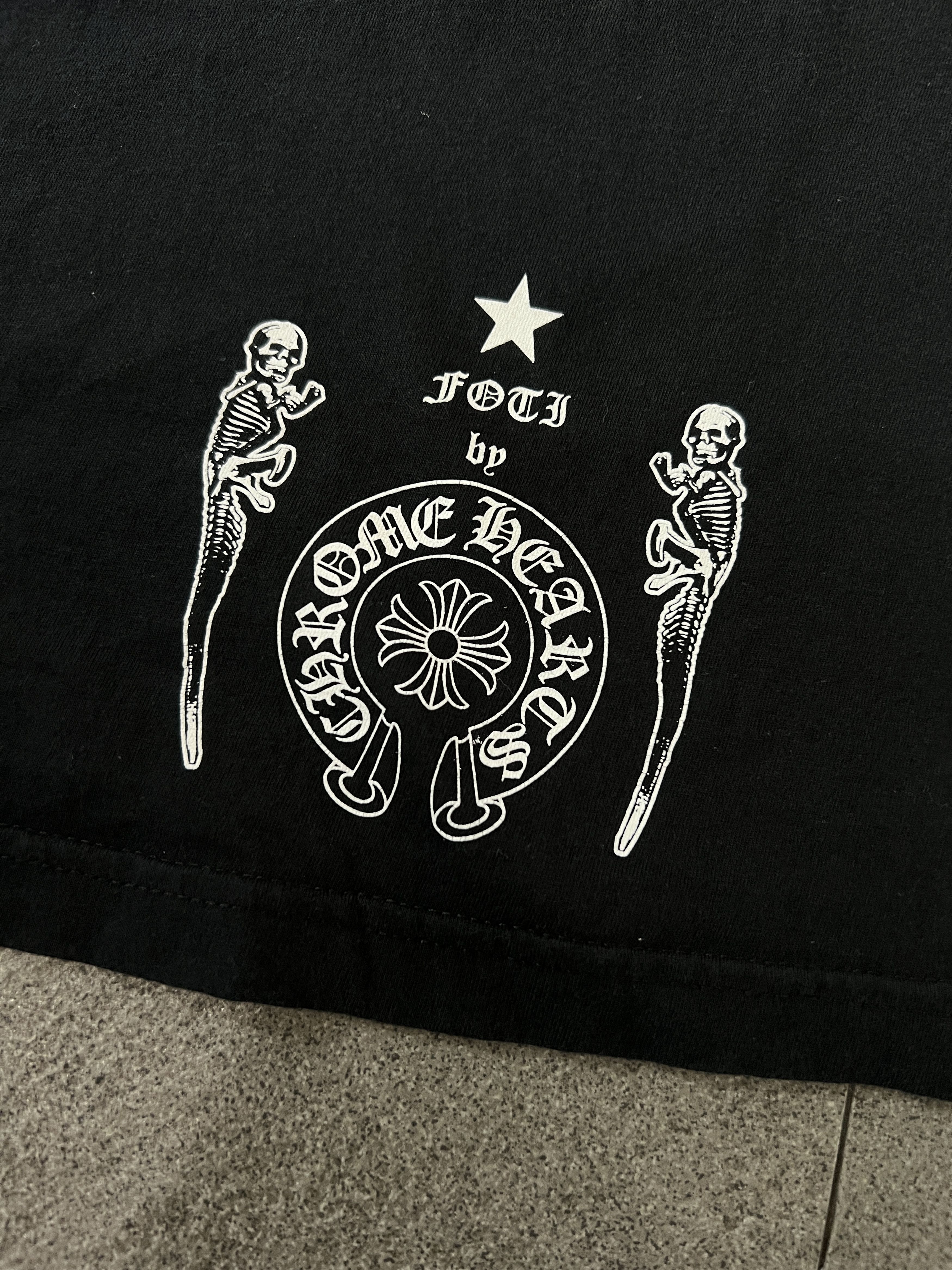 Chrome Hearts Chrome Hearts Foti Train Graphic Tee Black Medium Size US M / EU 48-50 / 2 - 4 Thumbnail