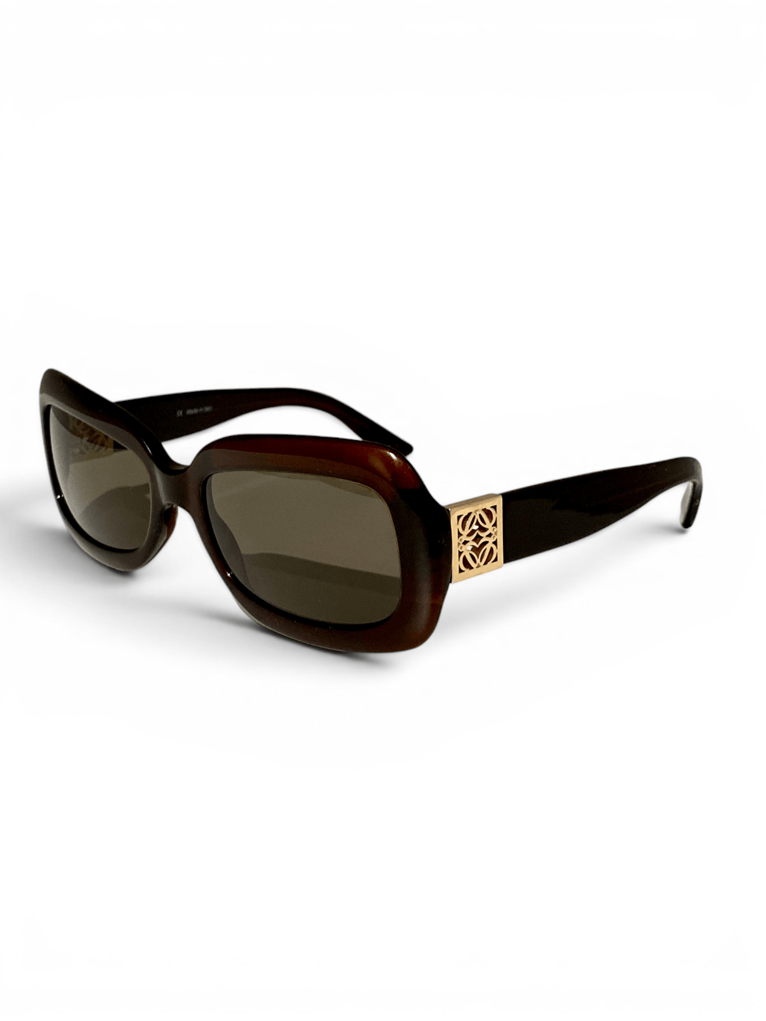 Loewe LOEWE Logo Rectangular Oversized Sunglasses Vintage Y2K Size ONE SIZE - 2 Thumbnail