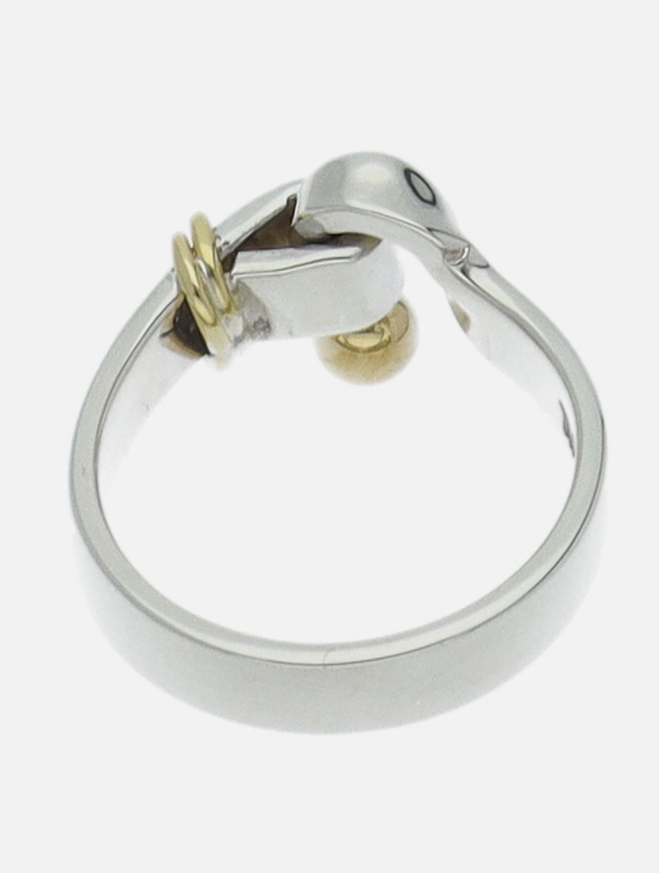 Tiffany & Co. Tiffany & Co. Hook and Eye Ring 18K YG and Silver 925 Size M Size ONE SIZE - 4 Thumbnail