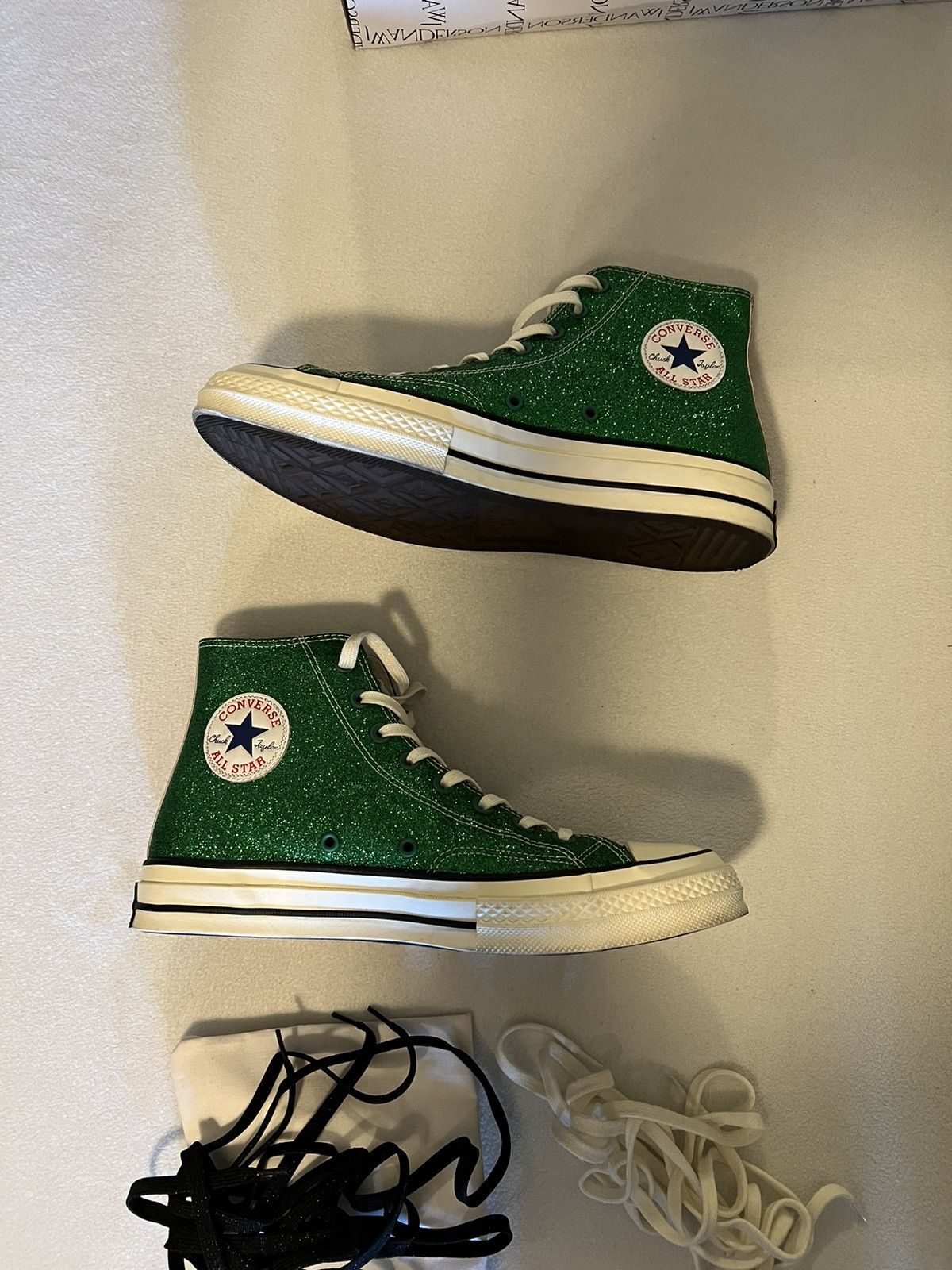Converse × JW Anderson Converse x Jw Anderson Glitter converse Size US 9.5 / EU 42-43 - 5 Thumbnail