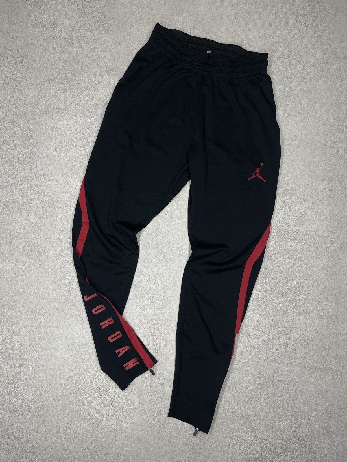 Jordan Brand Mens Nike Jordan Dri Fit Sweatpants Black Big Logo Football Size US 30 / EU 46 - 1 Thumbnail