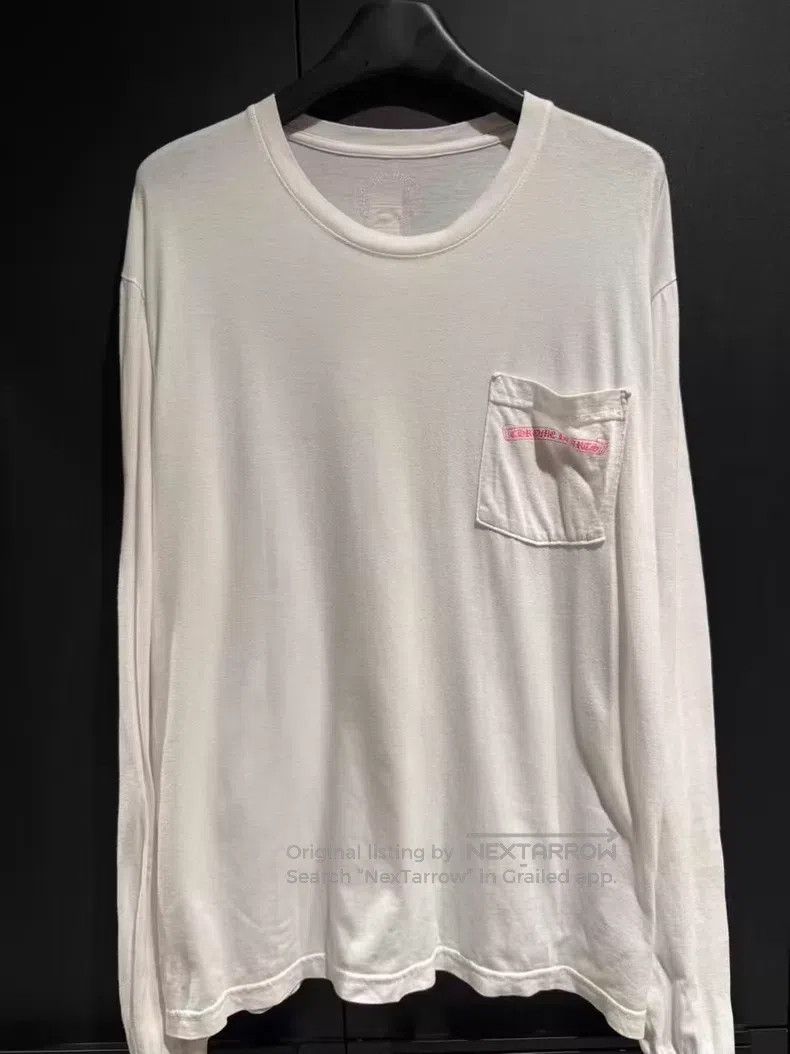 Chrome Hearts CHROME HEARTS Size L Pink vertical letter pattern long-slee Size US L / EU 52-54 / 3 - 1 Thumbnail