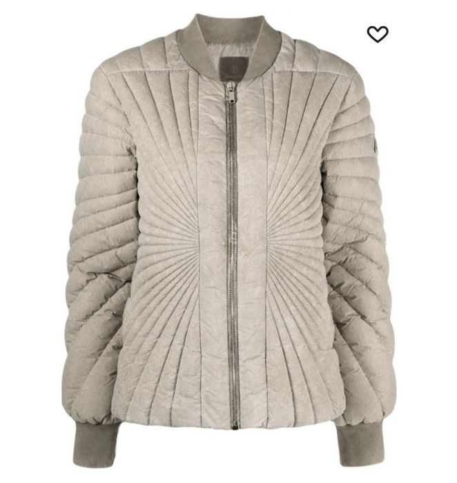 Rick Owens Rick Owens X Moncler Dirt Radiance Flight Jacket | Grailed