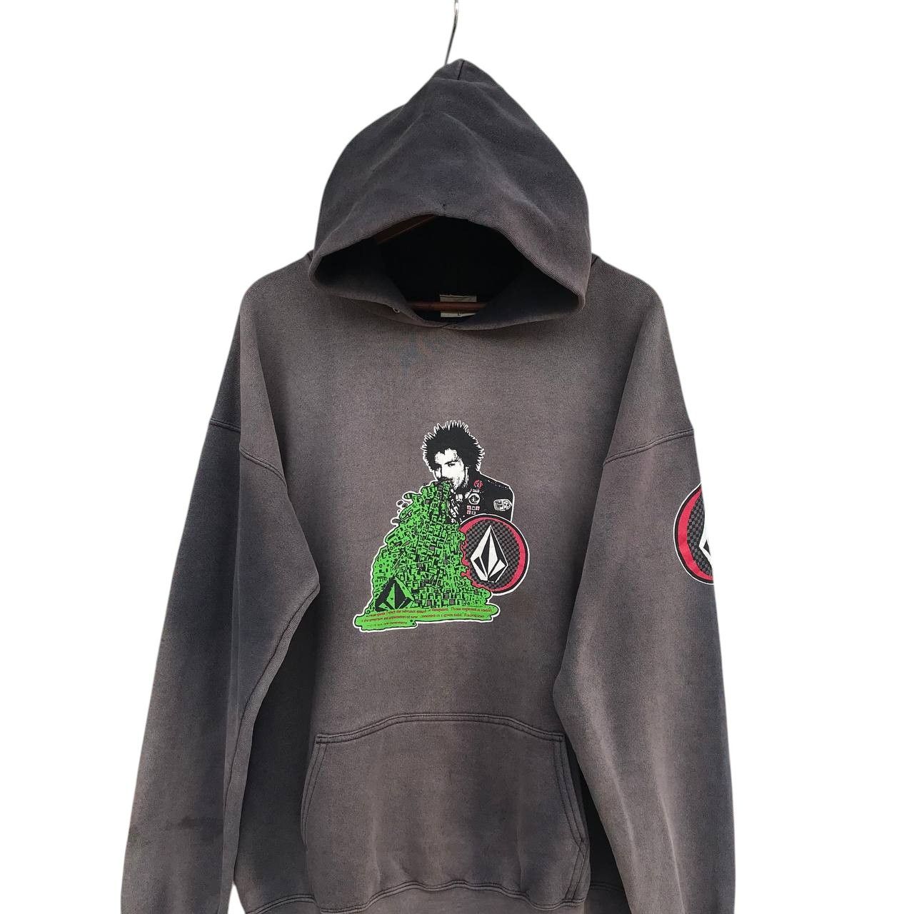 Volcom VINTAGE 90S VOLCOM SID VICIOUS TRASHED BAGGY CRAZY FADED Size US M / EU 48-50 / 2 - 2 Thumbnail