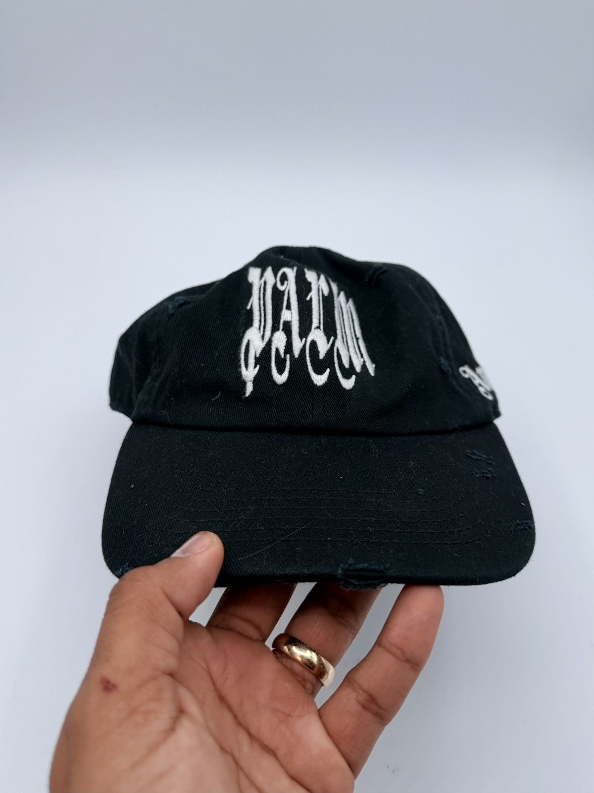 Palm Angels Palm Angels Black Cap Hat Size ONE SIZE - 1 Thumbnail