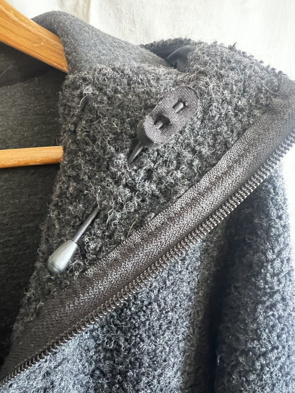nau Nau Recycled Wool Tech Hoodie Jacket Black Small Size US S / EU 44-46 / 1 - 7 Thumbnail