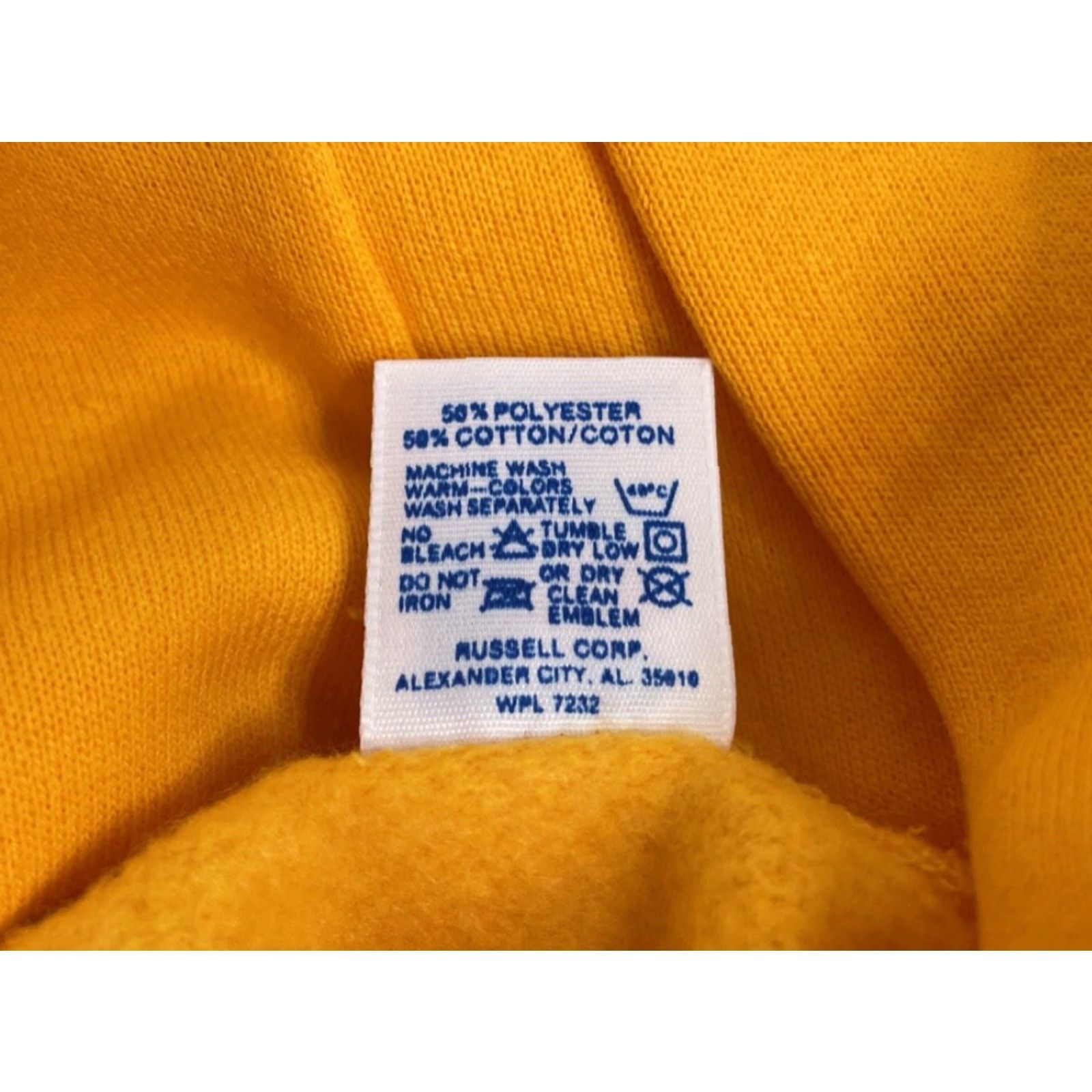 Russell Athletic VINTAGE Russell Athletic Hoodie Mens XS NWT 90s USA Gold Sweatshirt Crew Long Sleeve Winter Gift Size US XS / EU 42 / 0 - 7 Thumbnail
